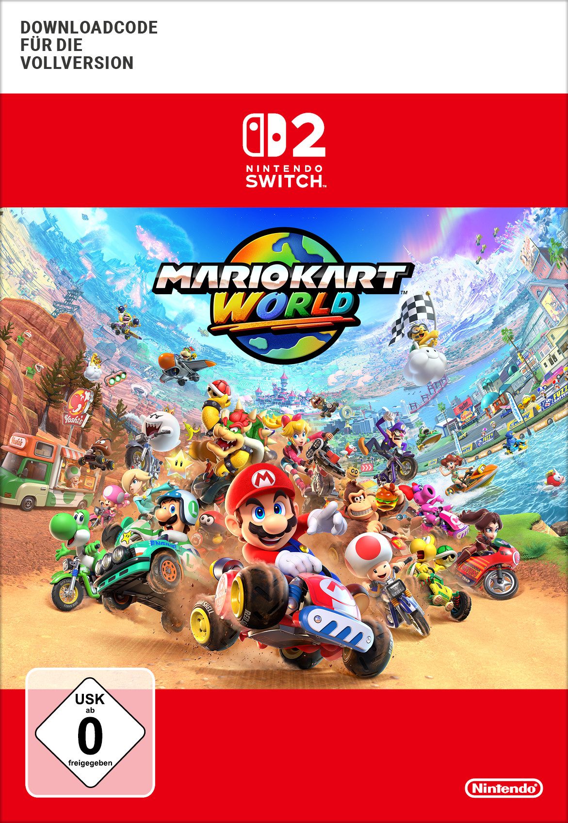Mario Kart World (Download-Code), Nintendo Switch 2