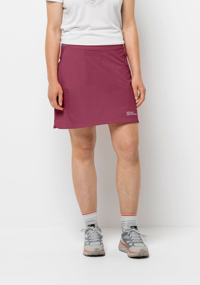 Jack Wolfskin Hosenrock HILLTOP TRAIL SKORT W sangria-red