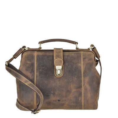 Greenburry Handtasche "Vintage" Leder, Shopper, Damentasche, Umhängetasche 35x25cm