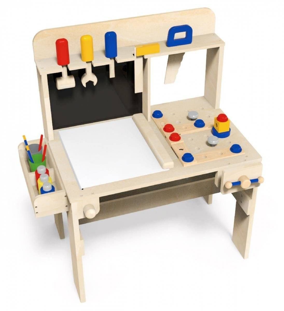 Mamabrum Spielwerkbank Holz-Werkbank für Kinder – günstig online kaufen