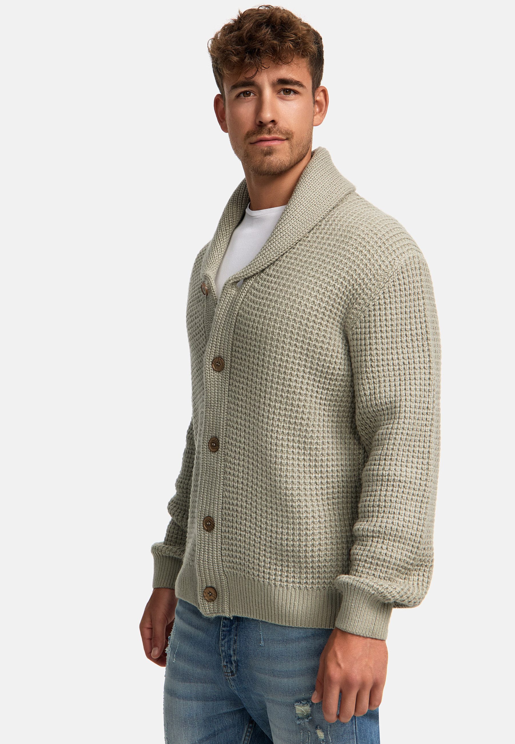 INDICODE Strickjacke Herren INBrandox Herrenstrickjacke – Bild 4 von 5