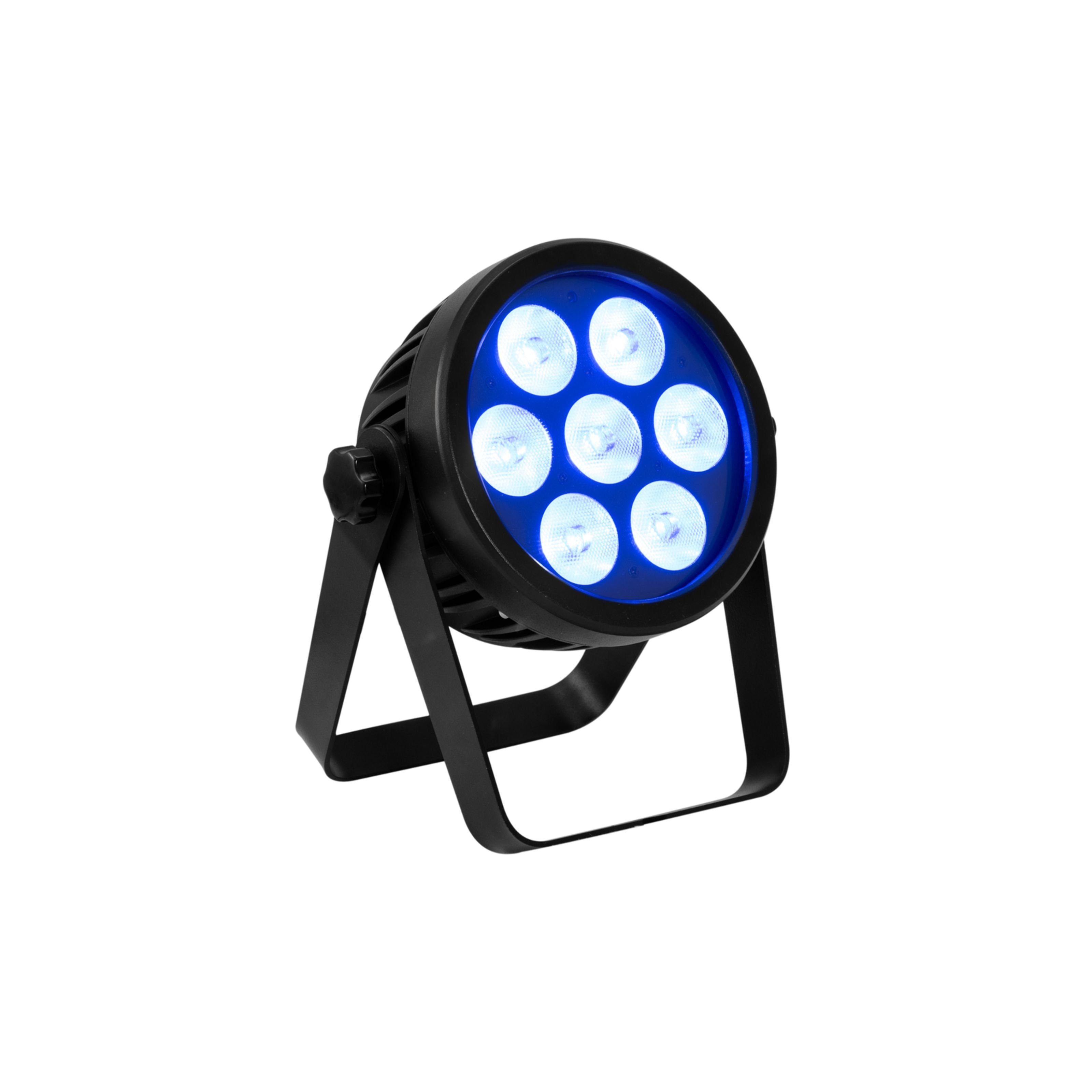 EUROLITE LED Discolicht, LED PAR Silent Spot Scheinwerfer 4C-7 - Slim LED
