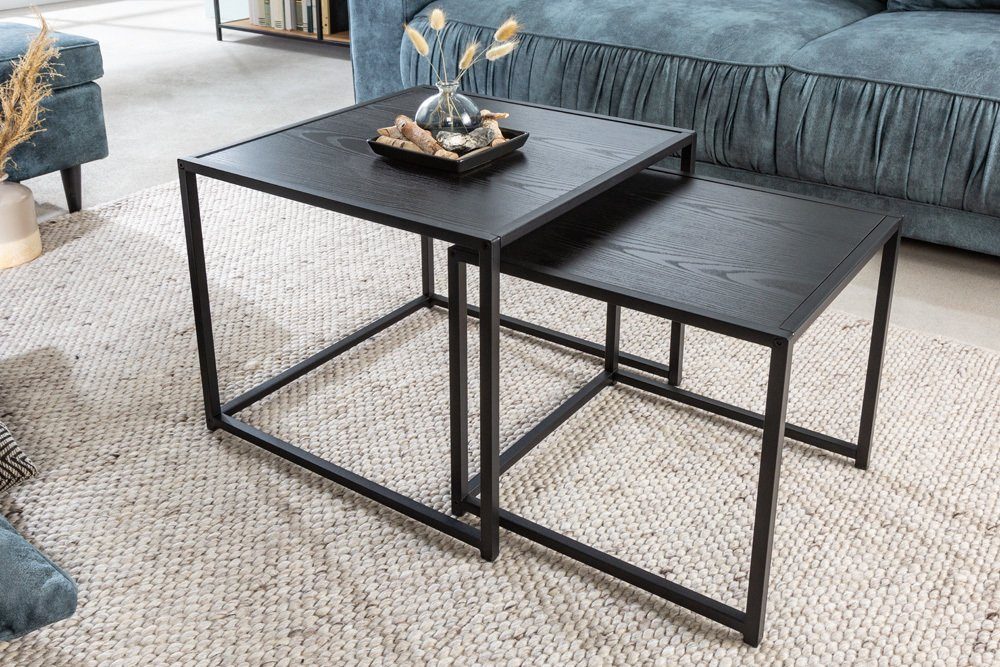 riess-ambiente Beistelltisch SLIM LINE 50cm schwarz günstig online kaufen