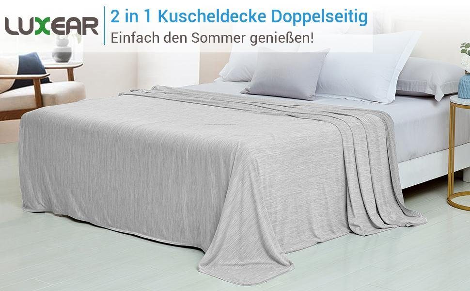 Luxear Sommerbettdecke Selbstkühlende Wohndecke für Sommer/Babydecke, günstig online kaufen
