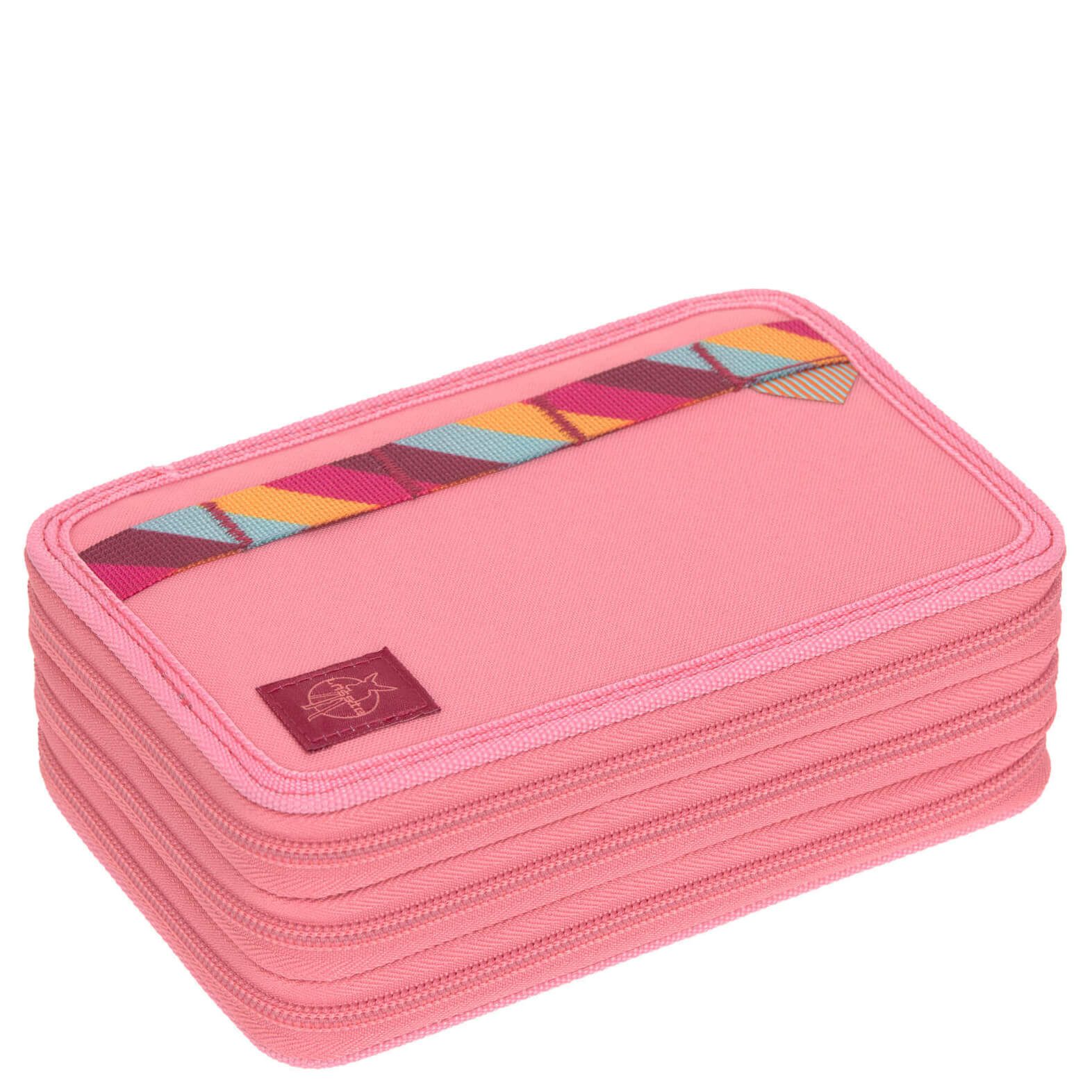 LÄSSIG Ранцы School Triple Pencil Case - Mäppchen (Unique Pink)