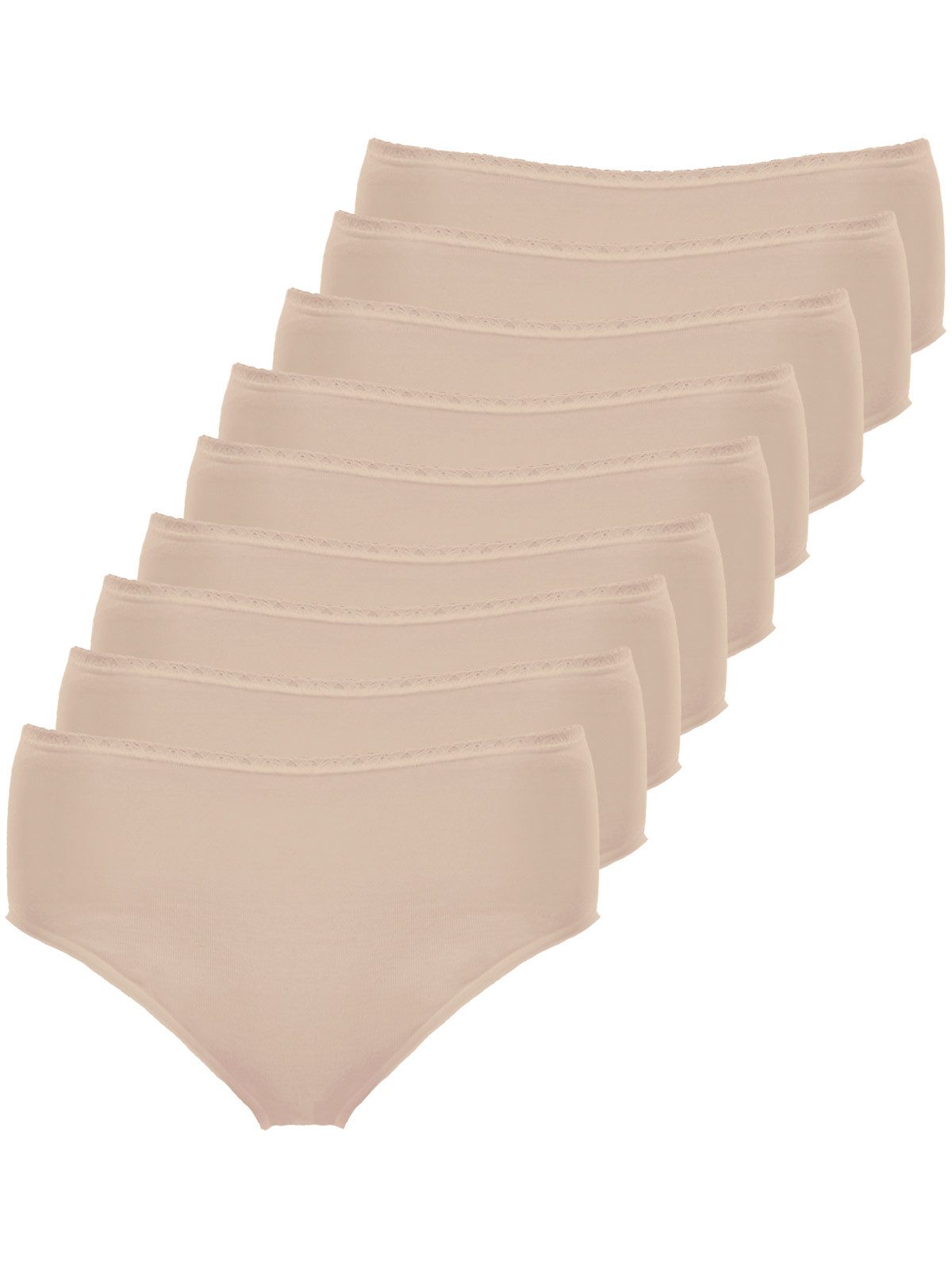 Schöller Taillenslip 9er Pack Damen Maxislip günstig online kaufen