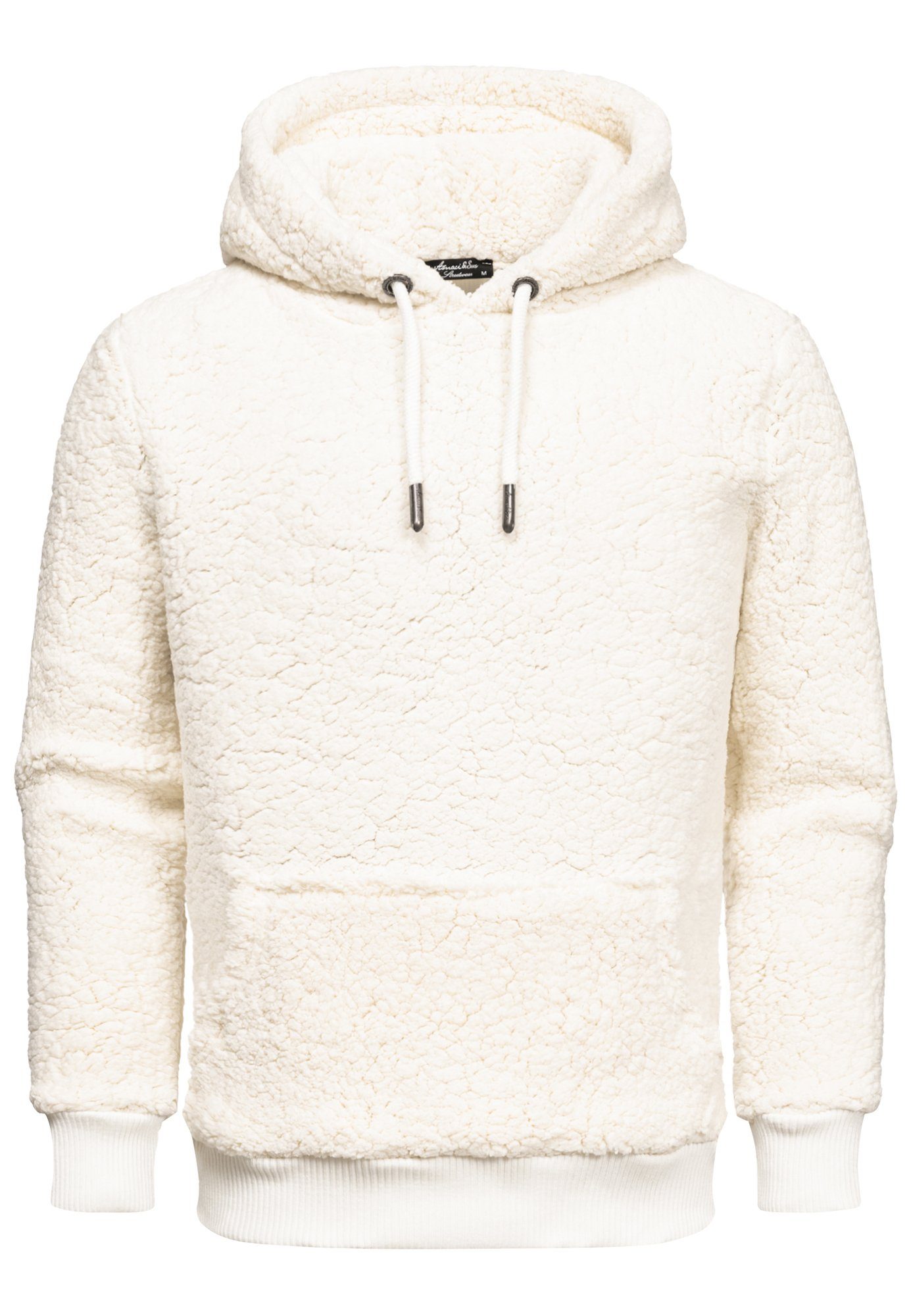 Amaci&Sons Kapuzenpullover CARNEY Kapuzenpullover Teddyfell Herren Teddy Sw günstig online kaufen