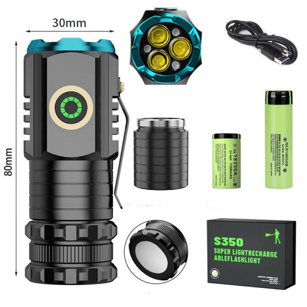 DESUO Taschenlampe UV Taschenlampe mit 51 LEDs Haustiere Urin-Detektor für Hunde Katzen