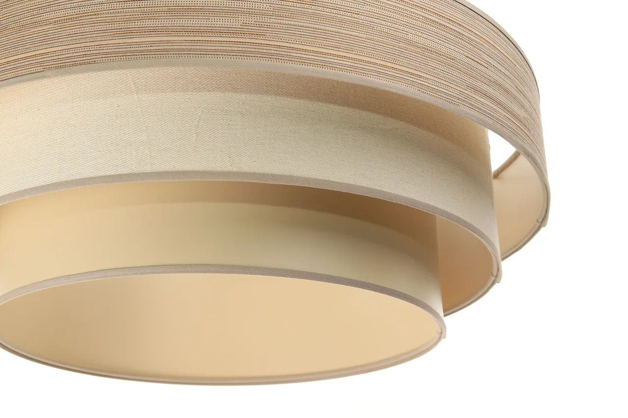 ohne Leuchtmittel Triniti, Hängeleuchte BPS Koncept Beige,Creme