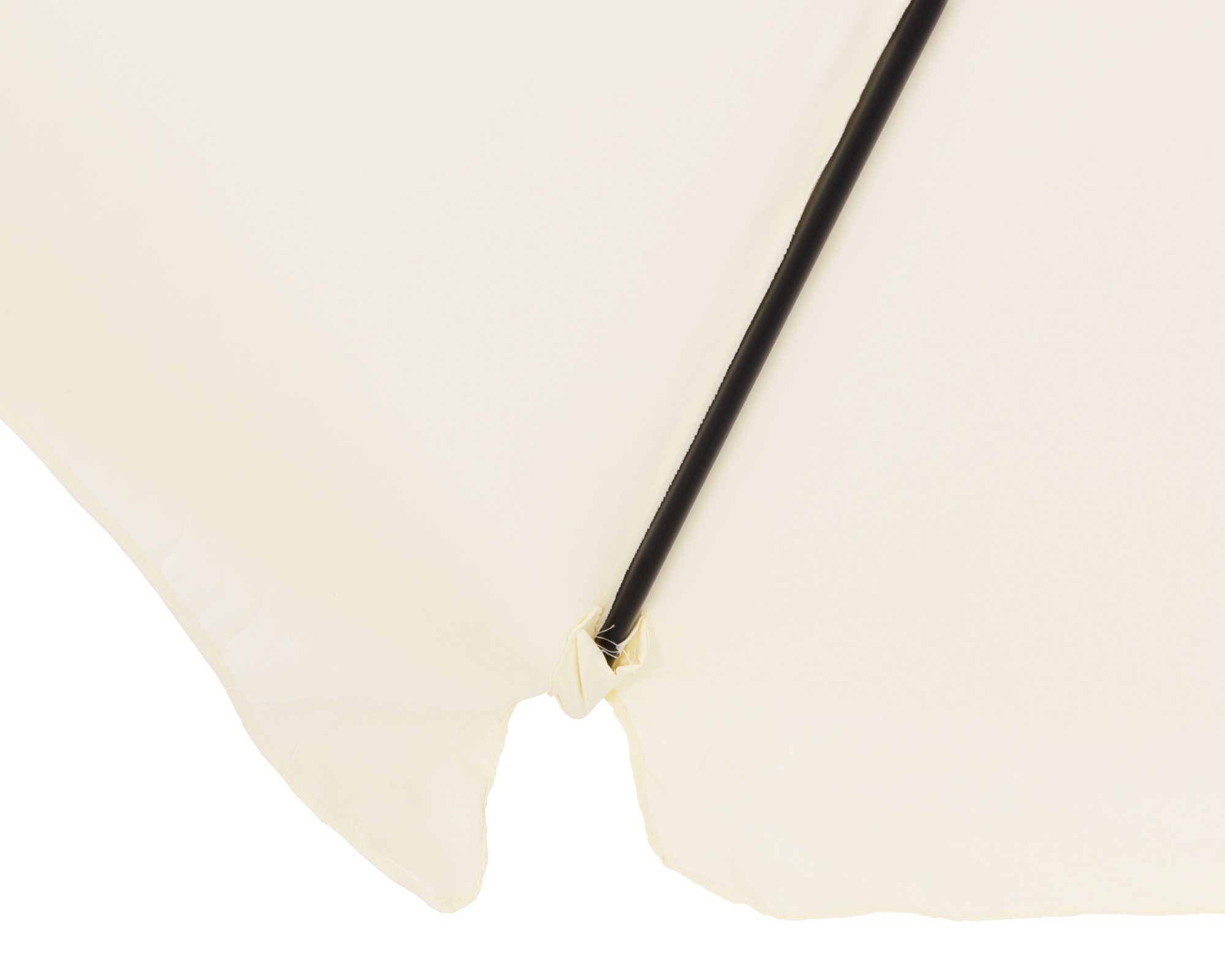 ONDIS24 Marktschirm Sonnenschirm 3x2 Meter, Knick-Gelenk, Kurbel, mit Air-Vent