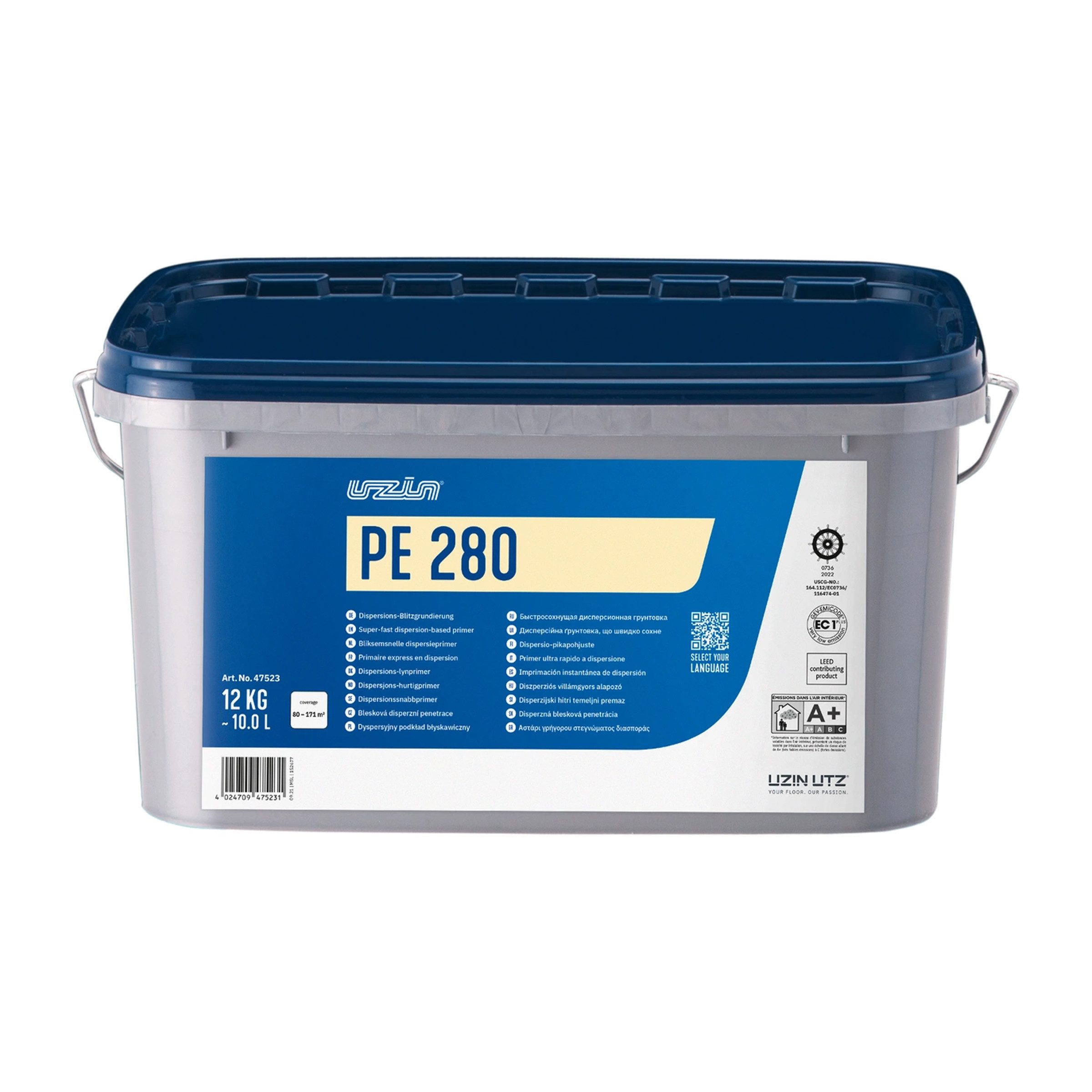 Uzin Lack Uzin PE 280 - 12 kg Blitzgrundierung mit Carbontechnologie