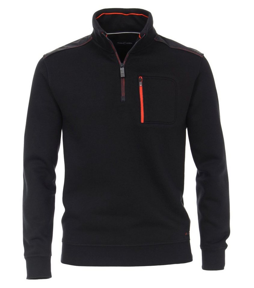 CASAMODA V-Ausschnitt-Pullover »Casa Moda - Herren Sweat-Troyer