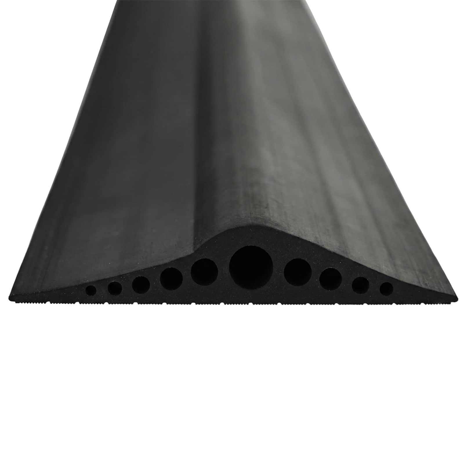 vidaXL Türbeschlag Bodenabdichtung für die Garage 155 x 28 mm 3 m EPDM Gummi (1 St)