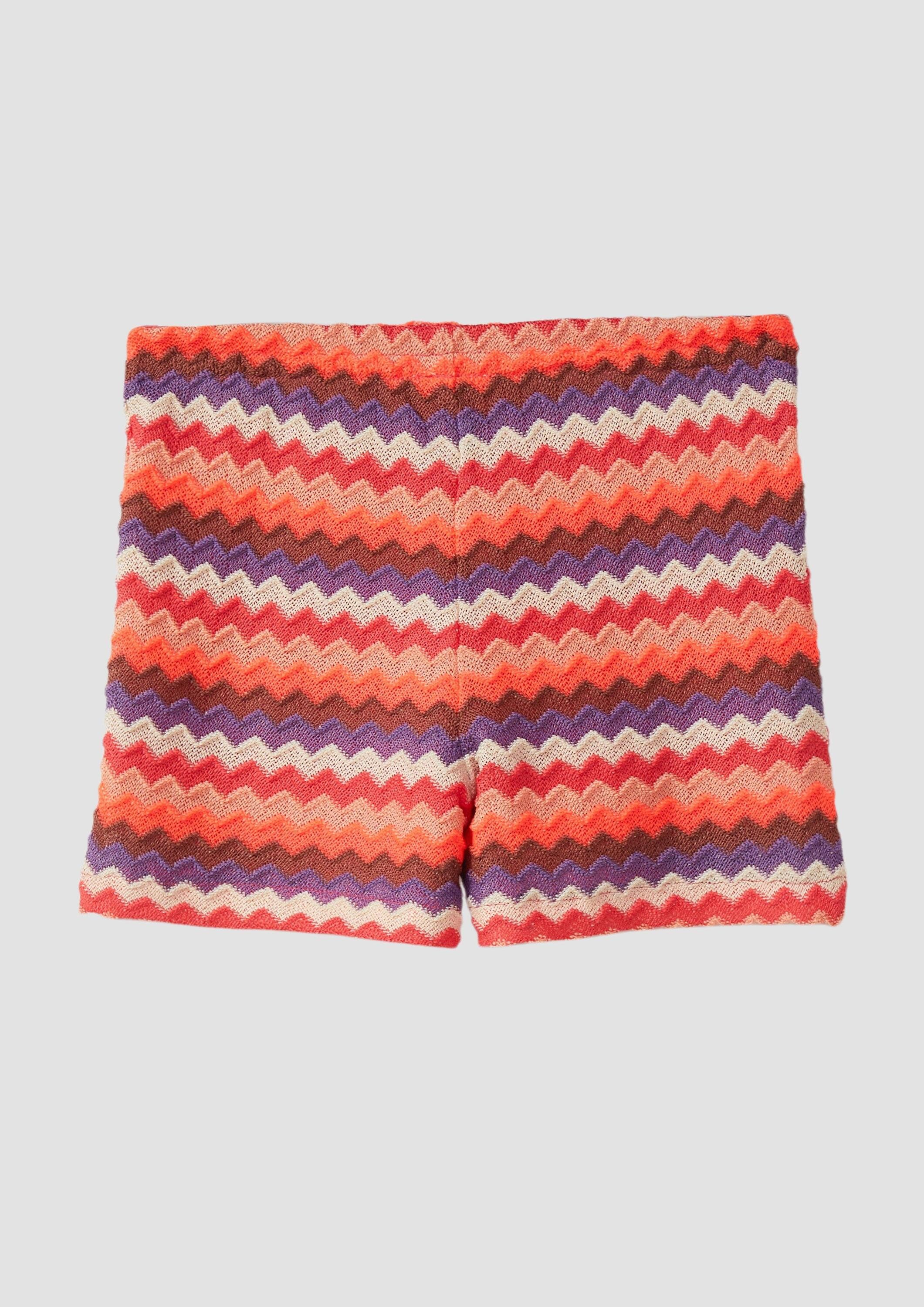 s.Oliver Shorts Leggings Wide Leg-Shorts mit Struktur und Jerseyfutter