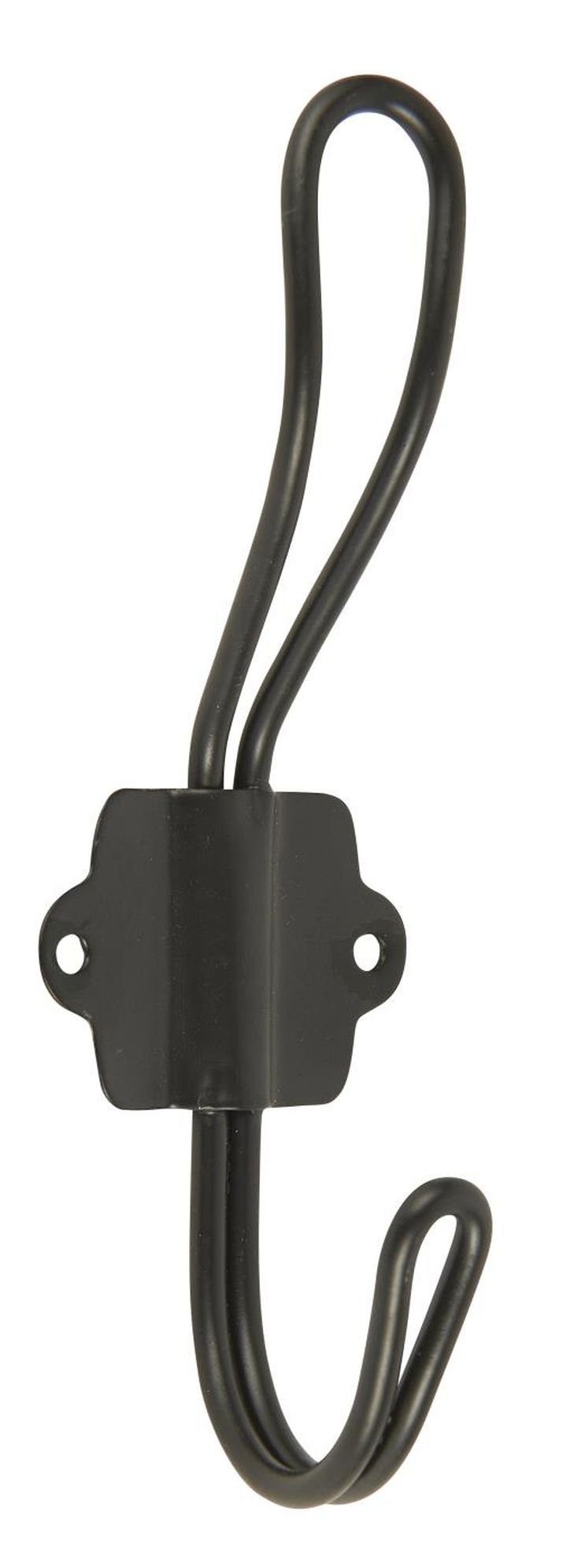 Ib Laursen Wandhaken Wandhaken Kleiderhaken Haken Metall Schwarz Vintage Ib Laursen 3101-00