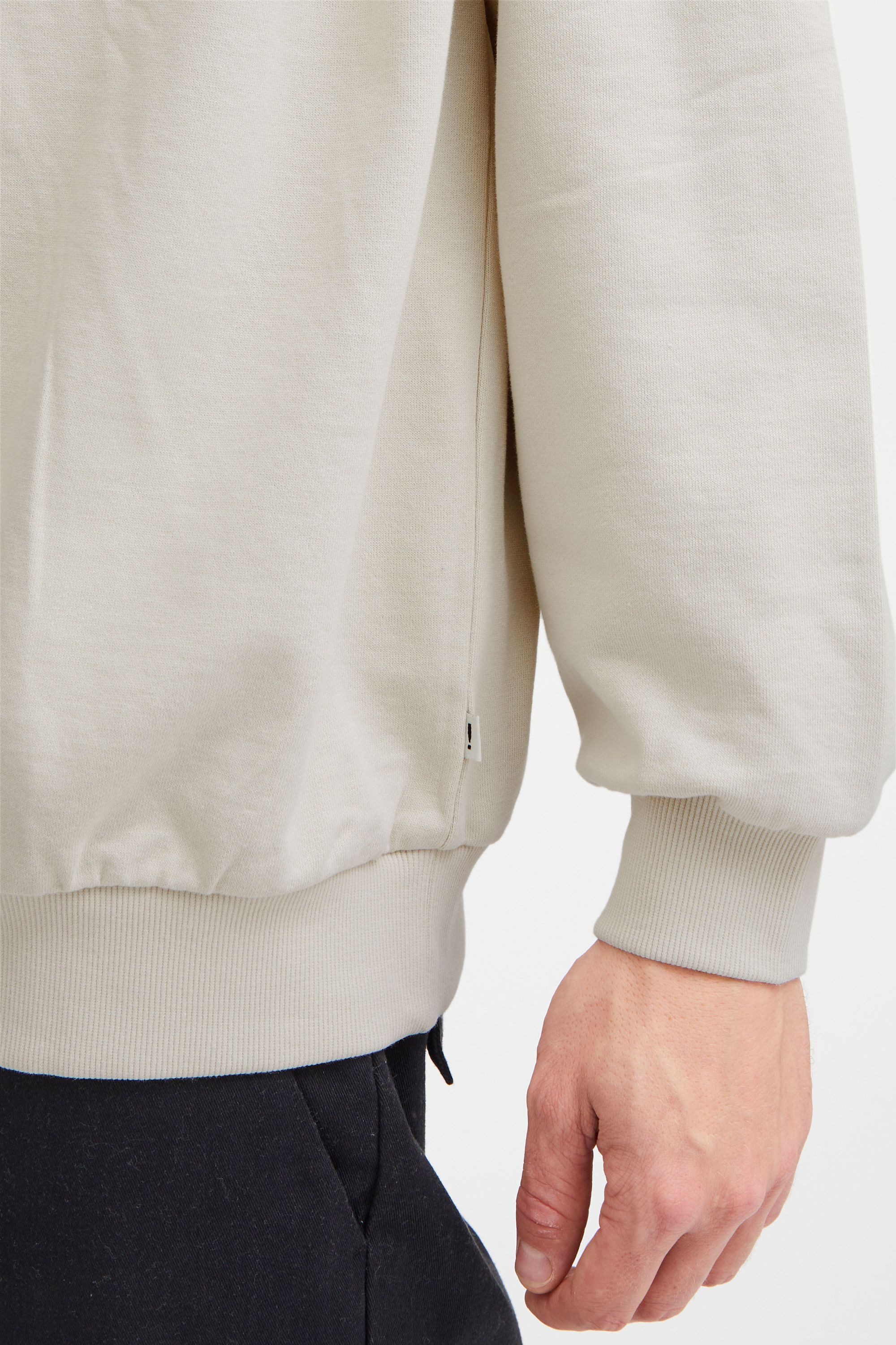 !Solid Sweatshirt SDIlham Cooler Troyer mit Logo