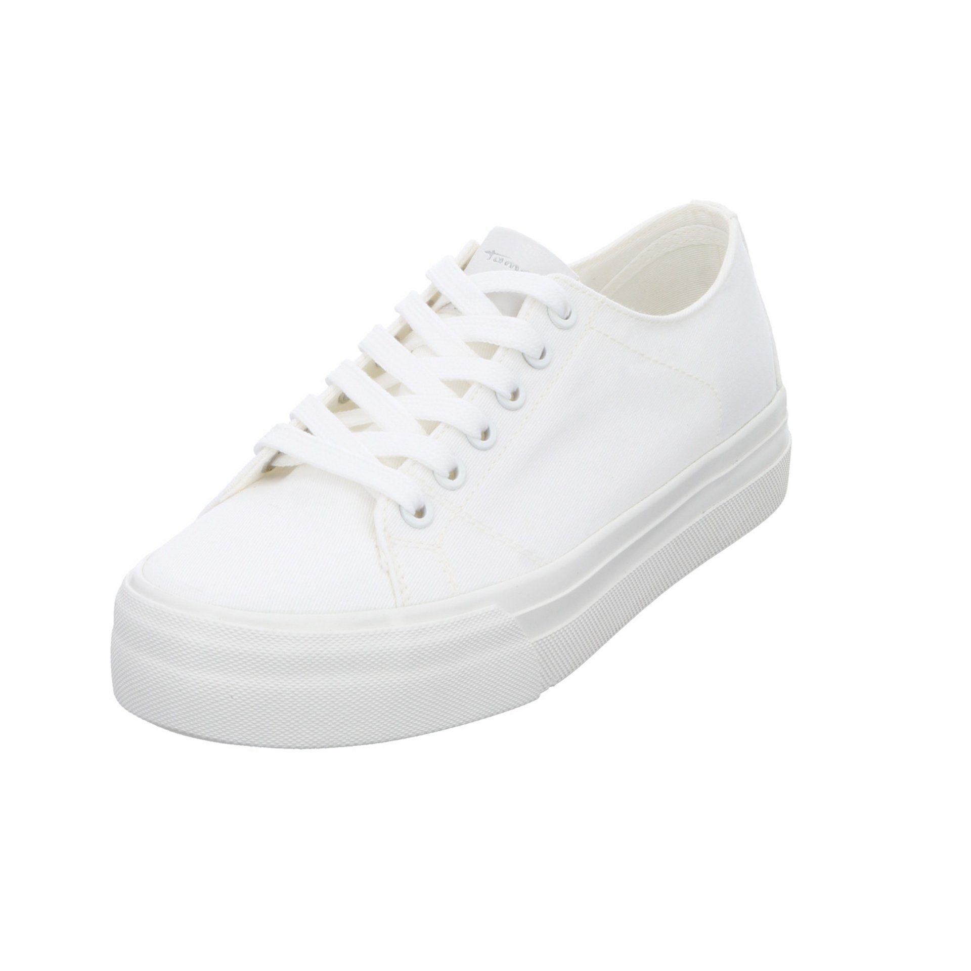 Textil Sneaker Tamaris Schuhe white Damen Sneaker Halbschuhe uni Sport Sneaker