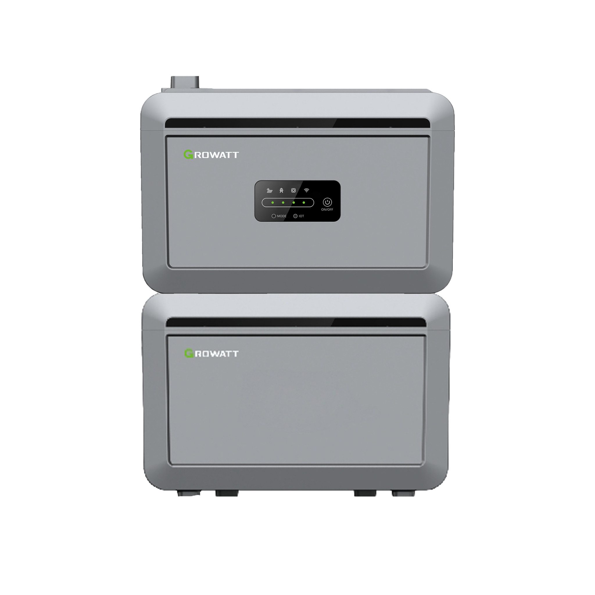 Growatt Balkonkraftwerk Growatt NEXA 2000 All-in-One Speicher 2048Wh ohne/mit Zusatzakku, 800 W, (Growatt NEXA 2000 mit/ohne Erweritungsakku), Plug and Play,IP66,LiFePO4,All in one Speicher, Einfache Installation