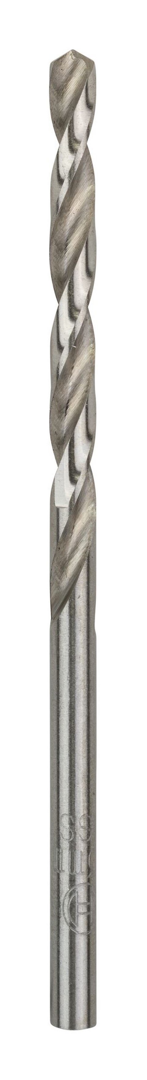 BOSCH Metallbohrer, (10 Stück), HSS-G (DIN 338) - 4,3 x 47 x 80 mm - 10er-Pack