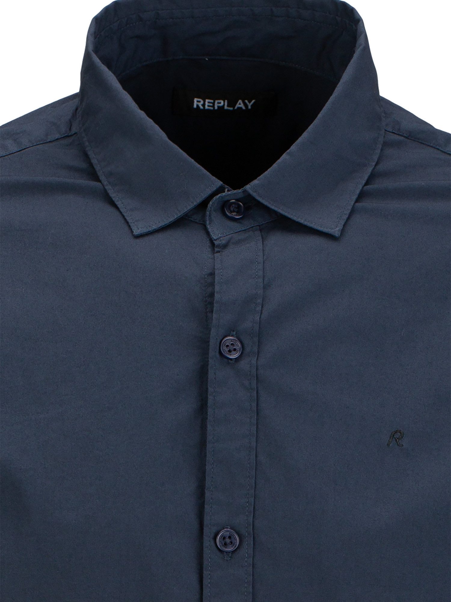 Replay Businesshemd STRETCH POPELINE