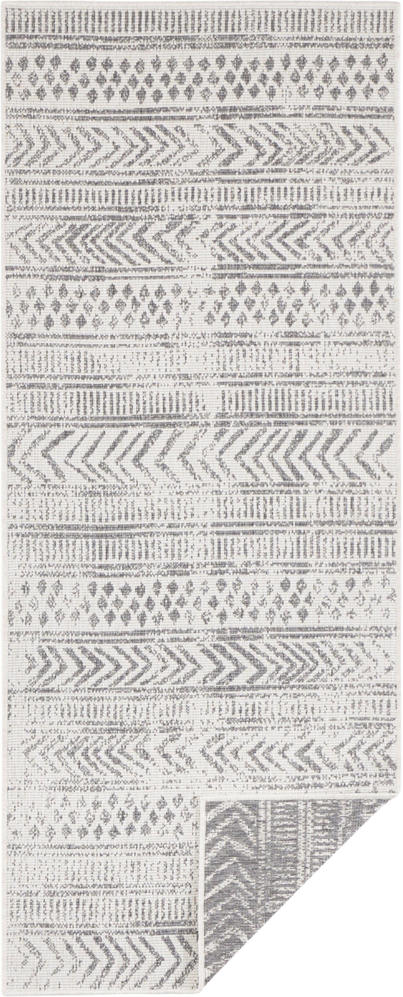 HANSE Home Teppich BIRI Wendeteppich, rechteckig, Höhe: 5 mm, In-& Outdoor, Wetterfest, Balkon, Läufer, Wohnzimmer, Wasserfest, Boho. Reduzierter Preis € 53,57. Unverbindliche Preisempfehlung € 89,90