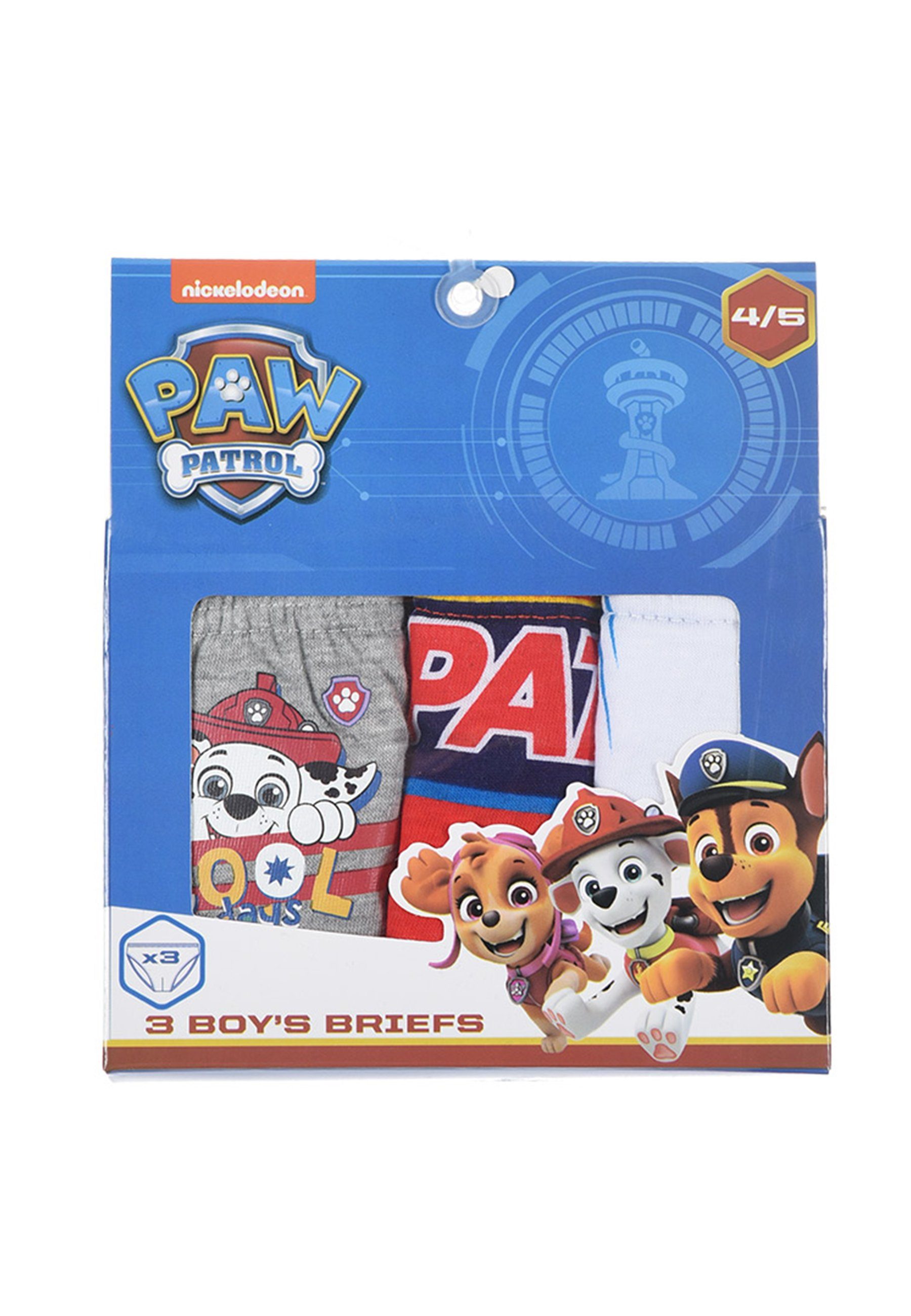 Unterhosen PAW PATROL Slip Slips Kinder Jungen (3-St) Marshall