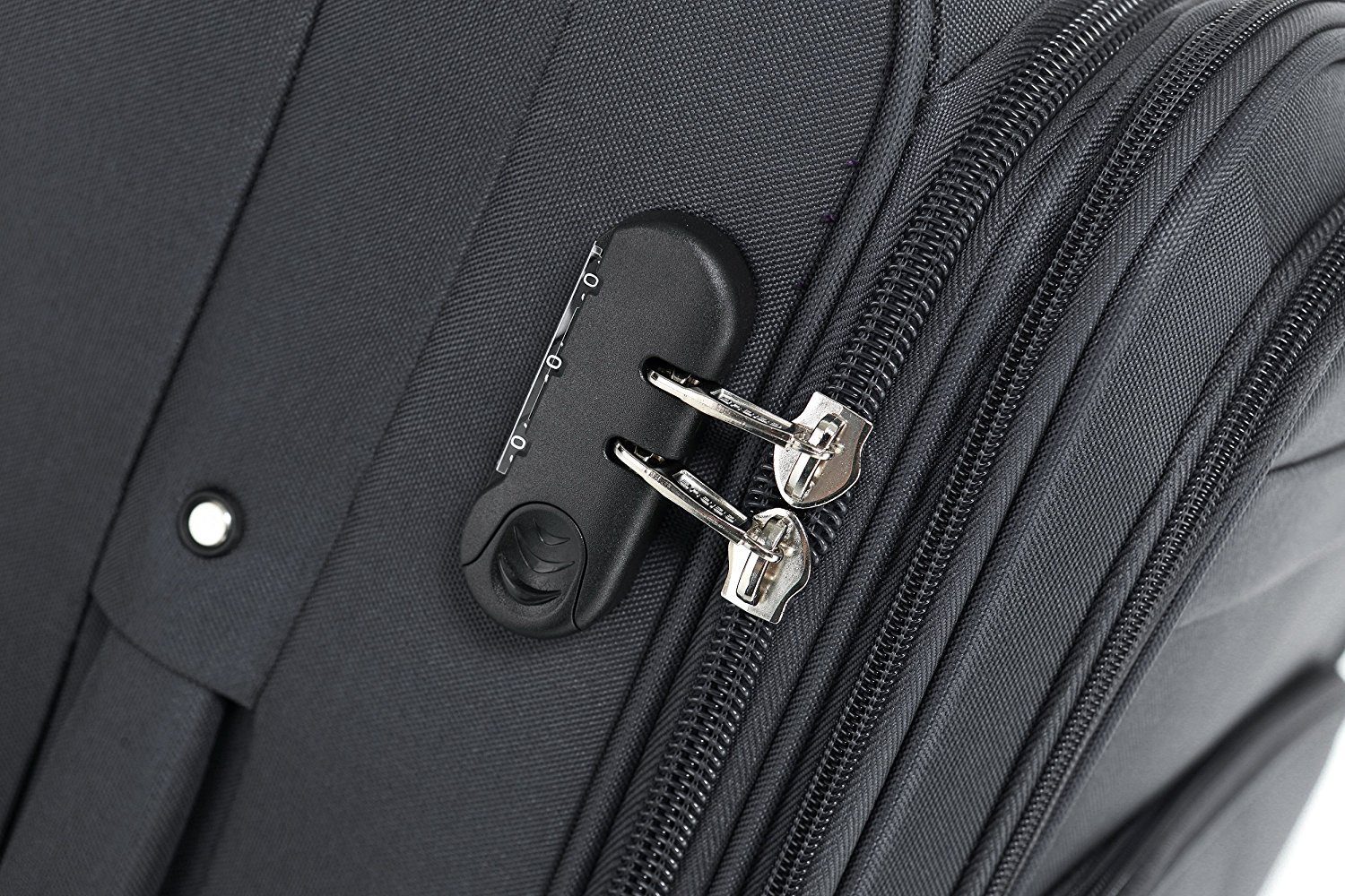 Beibye Weichgepäck-Trolley Set 2-tlg. 64 + 54cm - 4 Rollen - Dehnfalte