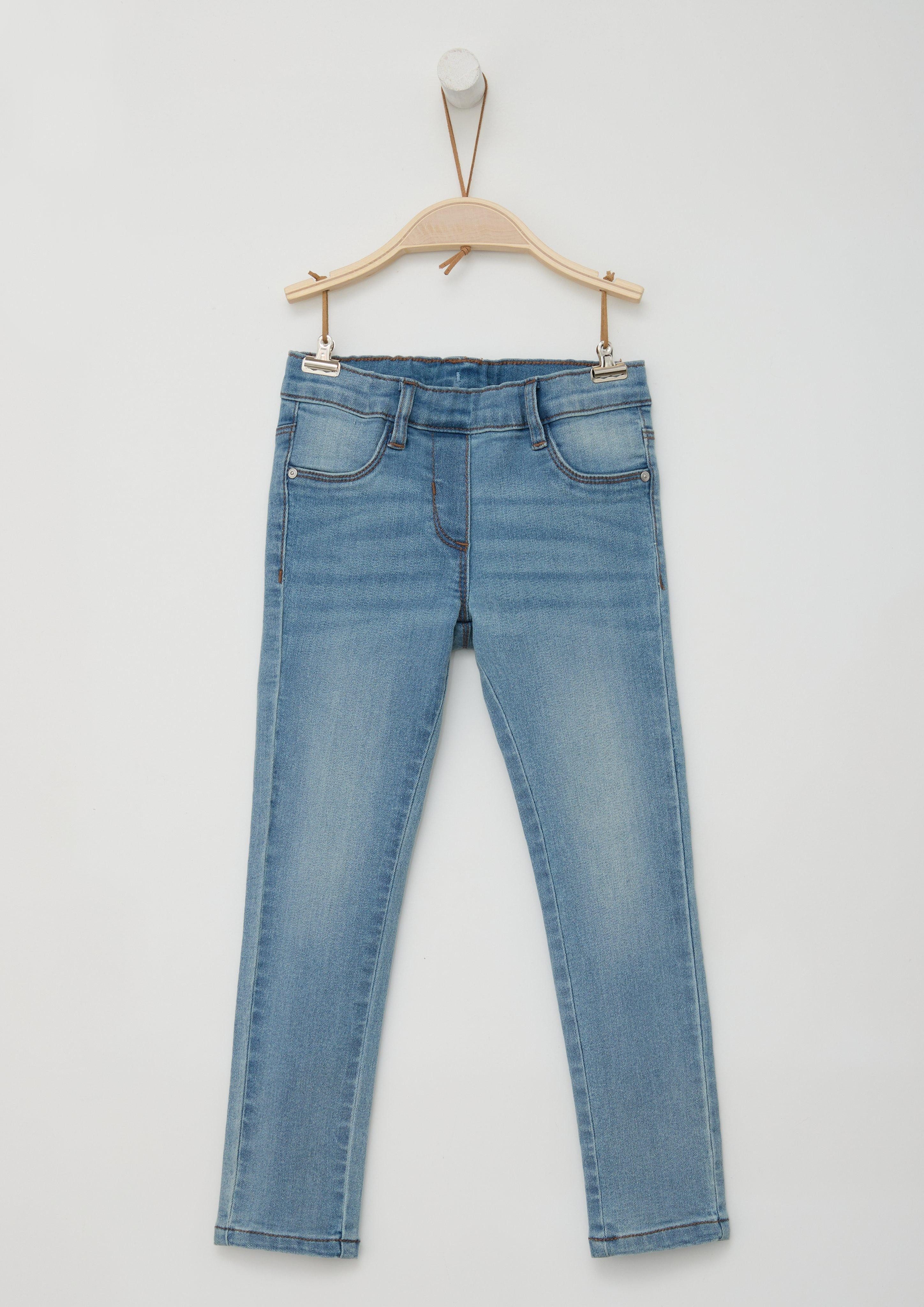 s.Oliver Stoffhose Jeans Treggings / Skinny Fit / Mid Rise / Skinny Leg