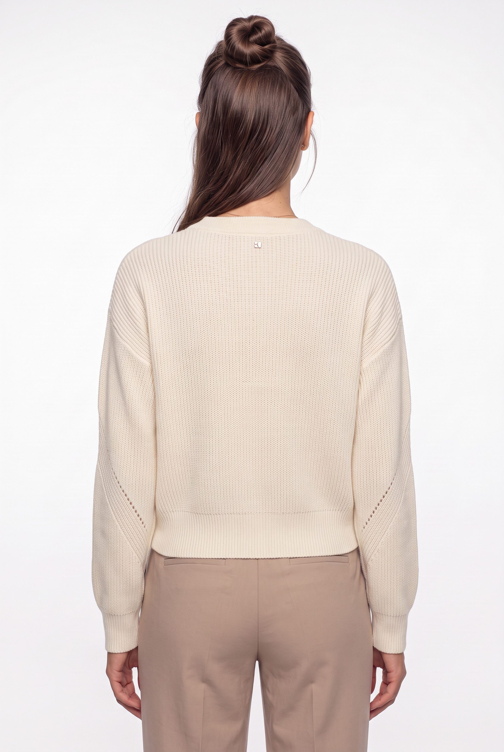 BOSS ORANGE Cardigan Fernard Premium Damenmode mit Alpaka- und Woll-Anteil, Relaxed Fit – Bild 2 von 5