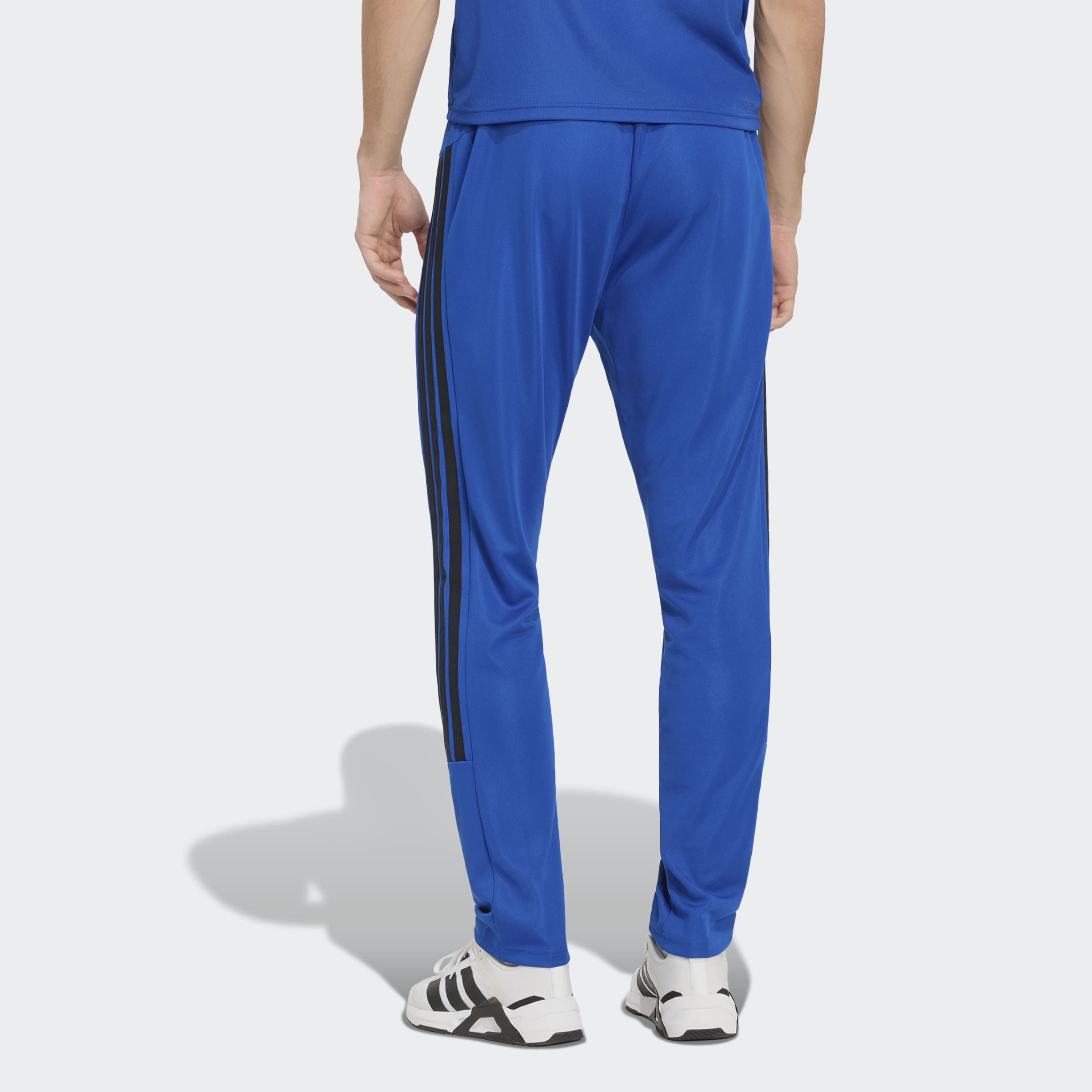 adidas Performance Sporthose WORKOUT ESSENTIALS ALL-SET 3-STREIFEN, GEWIRKTES MATERIAL (2-tlg) Trainingshose, Climacool, reguläre Passform