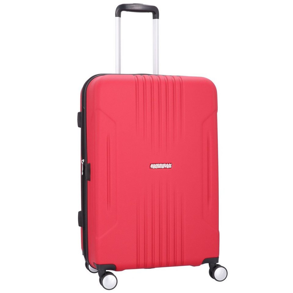 American Tourister® Hartschalen-Trolley Tracklite, 4 Rollen, ABS,  Packriemen innen, Raumteiler, Tragegriff