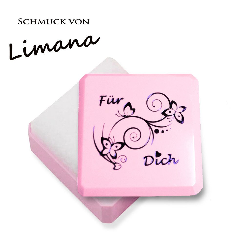 Limana Paar Ohrhänger Brisuren Ohrringe 925 Silber Marienkäfer Mädchen Damen Kinder Creolen (inkl. Schmuckbox), Silberschmuck Geschenk Idee zu Ostern Weihnachte – Bild 4 von 4