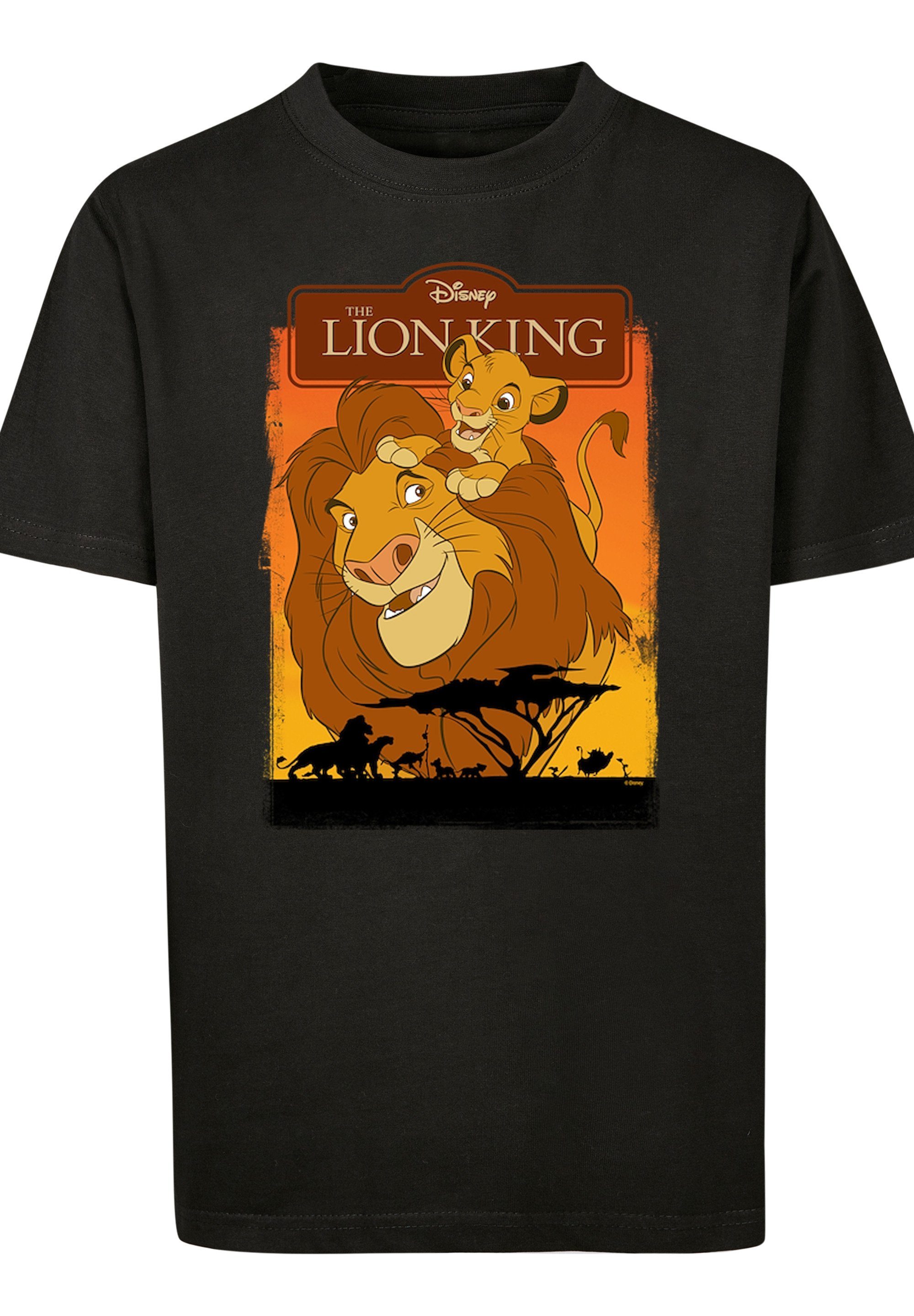F4NT4STIC T-Shirt Disney König der Kinder,Premium Mufasa Unisex Simba und Merch,Jungen,Mädchen,Bedruckt Löwen