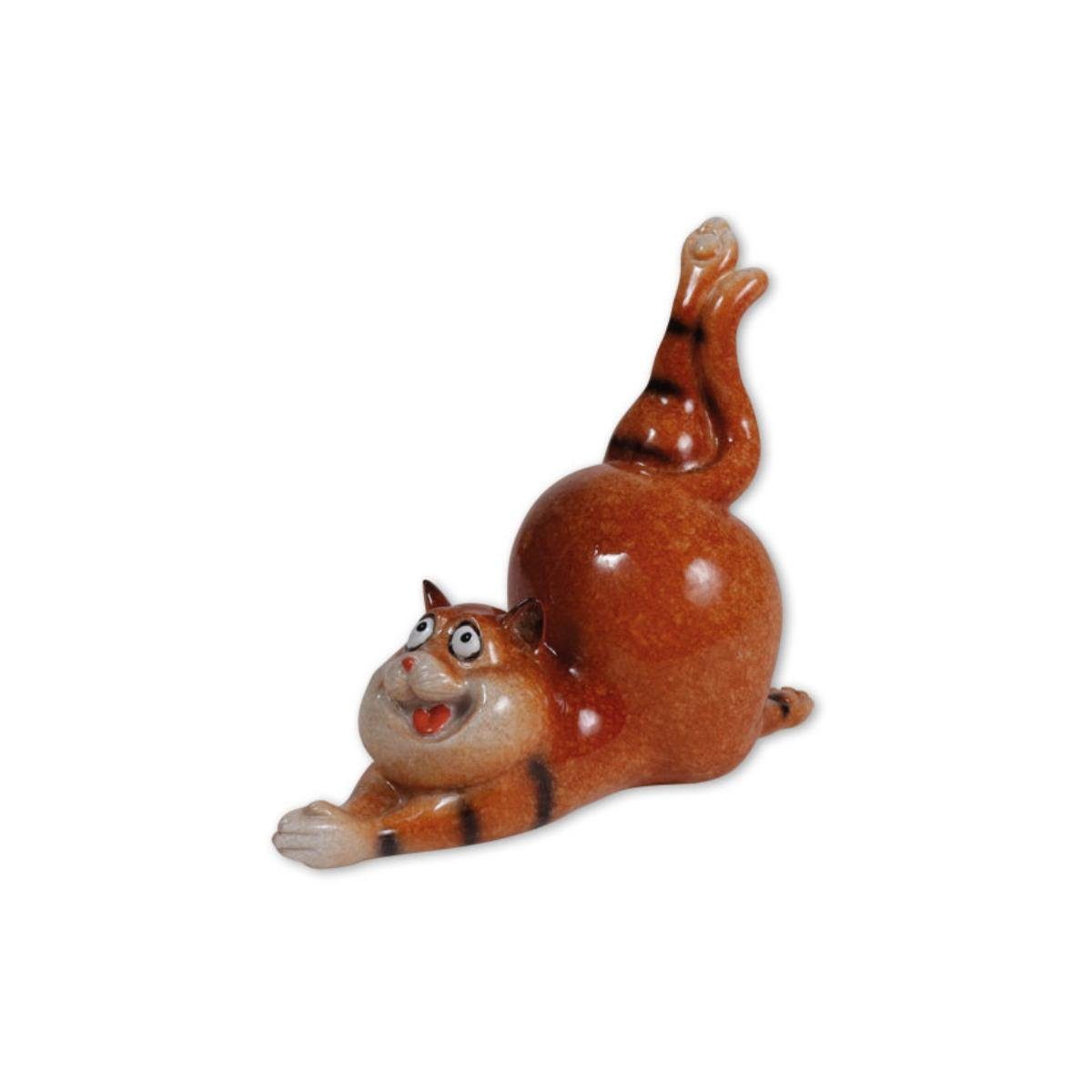 Seyko-Geschenke Dekofigur 170010 - Mr. Carlo macht Sport, Figur Katze