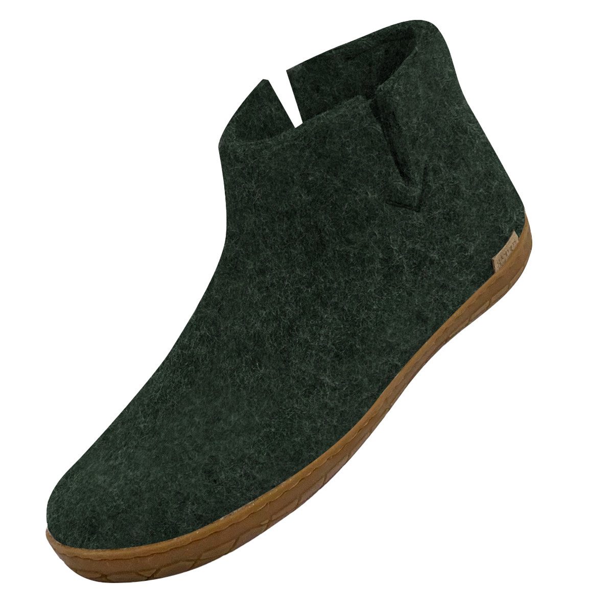 glerups dk Naturkautschuksohle Hausschuh (1-tlg) Boots - Natürliches Material, Schützt vor Geruch, Bequem und weich