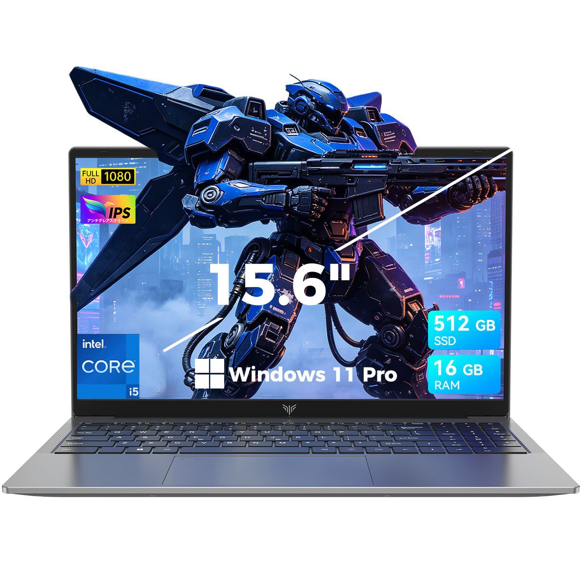 ACEMAGIC 15,6" Business Laptop Intel i5-12600H, 16 GB DDR4, 512 GB SSD Gaming Notebook (39,62 cm/15.6 Zoll, Intel Intel Core i5-12600H Core i5-12600H, Intel lris Xe Graphics, 16 GB, 512 GB SSD, Windows 11 Pro, Intel Iris Xe Grafik, WiFi 6, FHD+ IPS, bis zu 4.5GHz)
