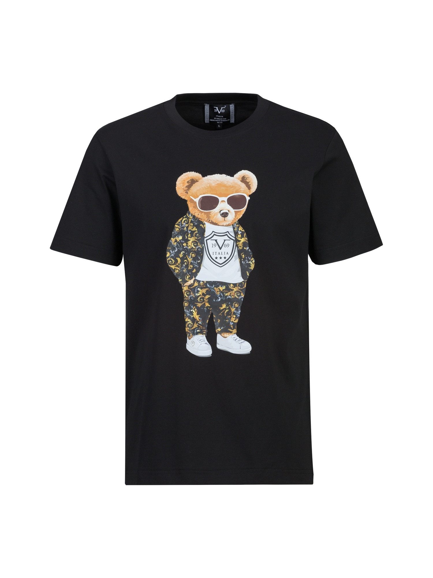19V69 ITALIA T-Shirt RAFAEL BAROQUE TEDDY COOL