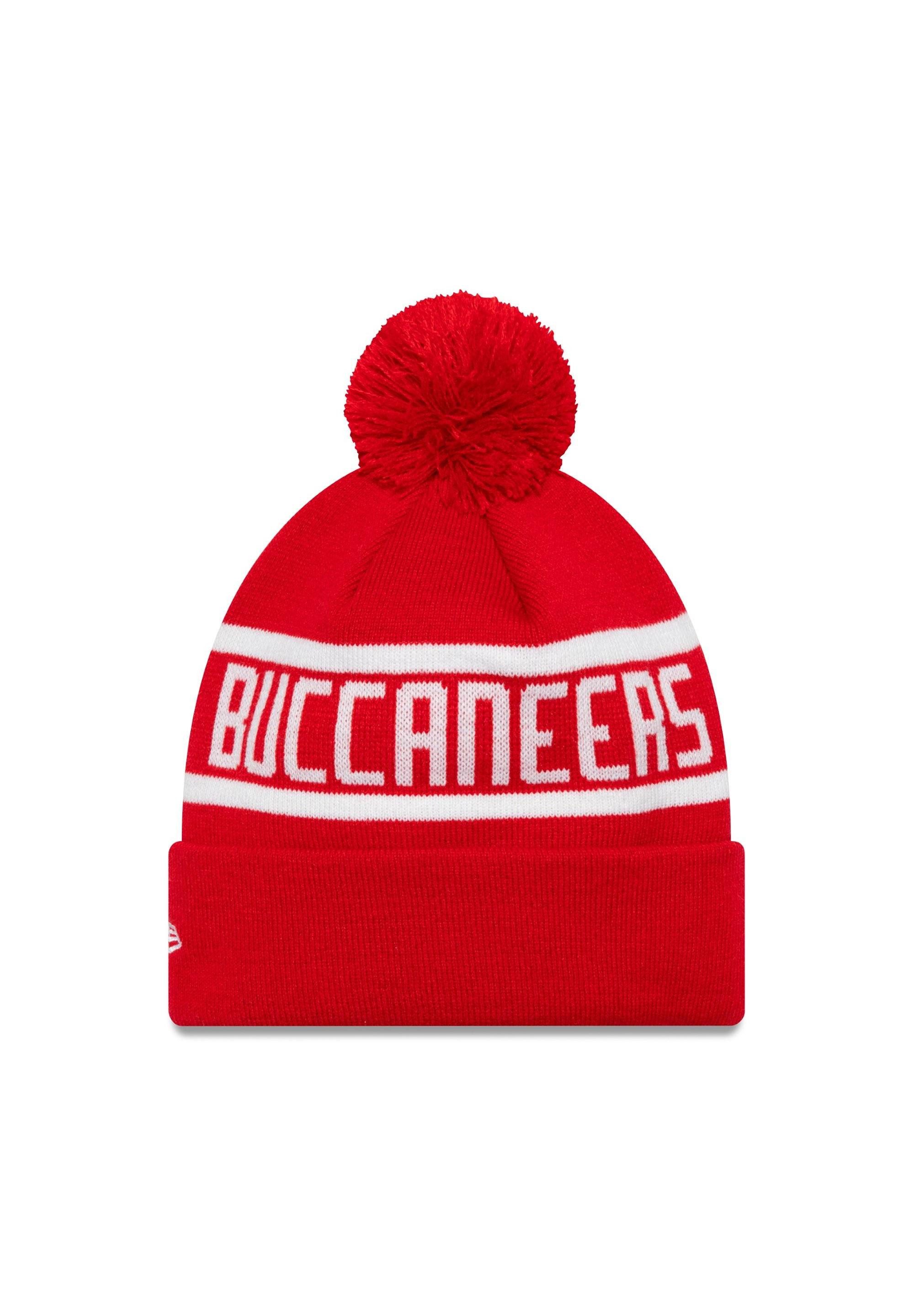 New Era Bommelmütze Tampa Bay Buccaneers NFL OTC Jake Rot Bommelmütze New Era (1-St)