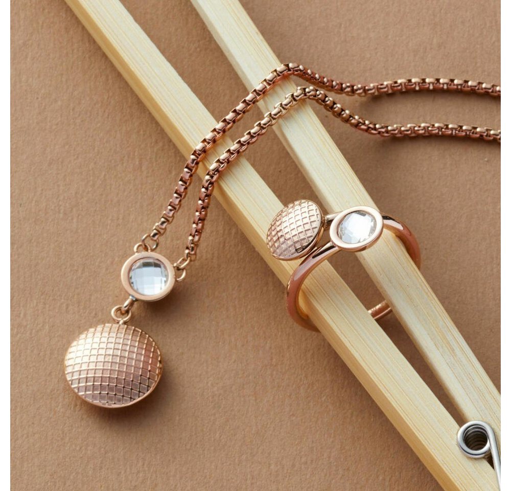 LEONARDO Edelstahlkette Delicato goldfar... LEONARDO Edelstahlkette Delicato goldfar...