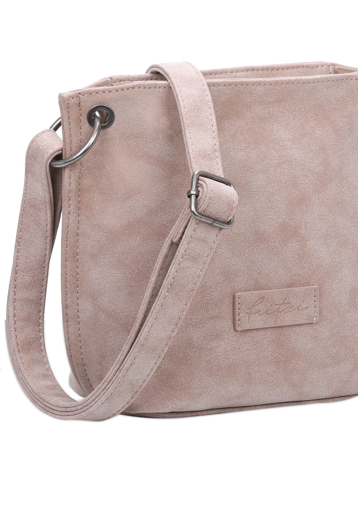 abnehmbarer mit Schlüsselschlange aus Fritzi03N, Schultertasche Preußen beige Fritzi