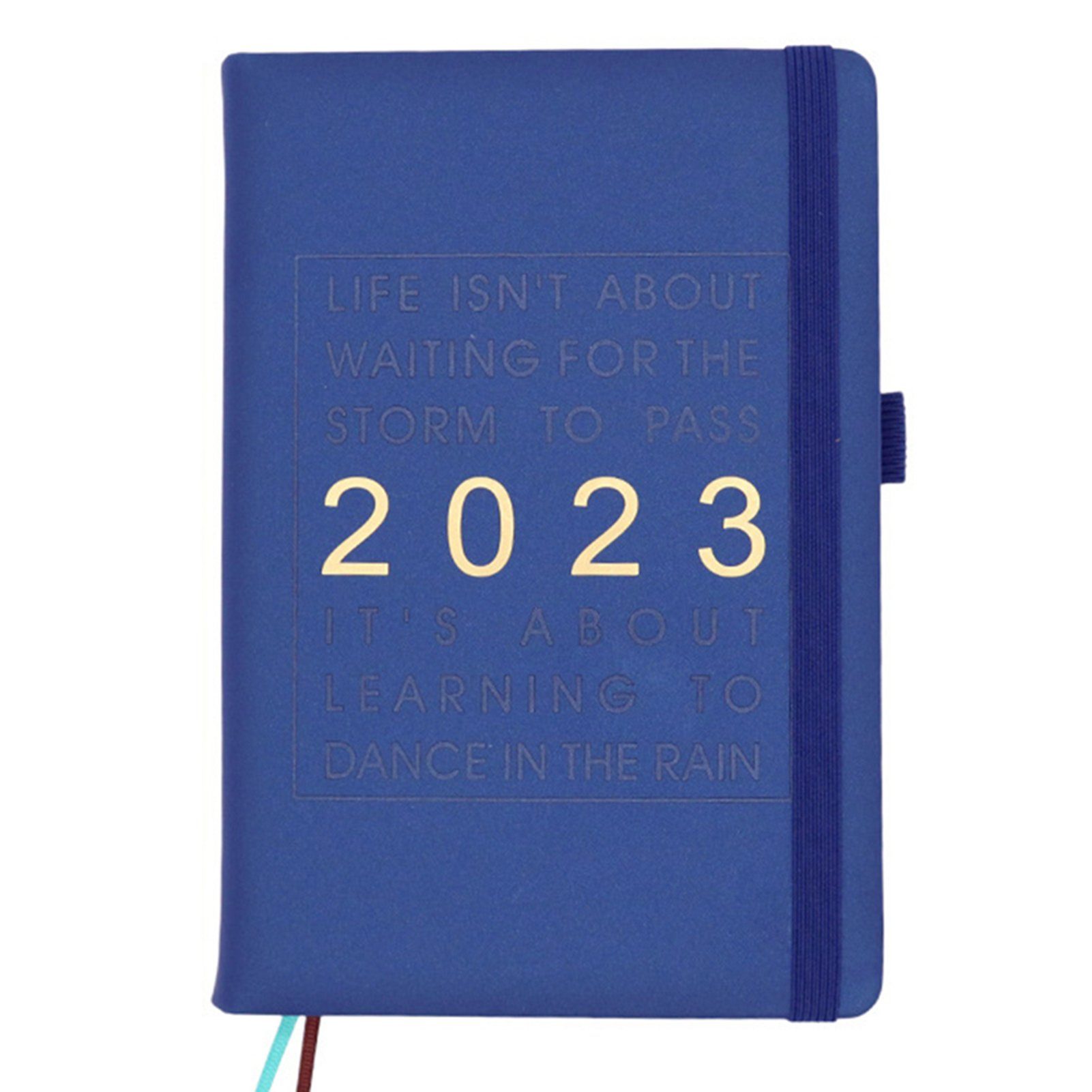 Blusmart Notizbuch 2023–2024 Wochen- Und Monatsplaner, Tragbar, Beschreibbar dark blue