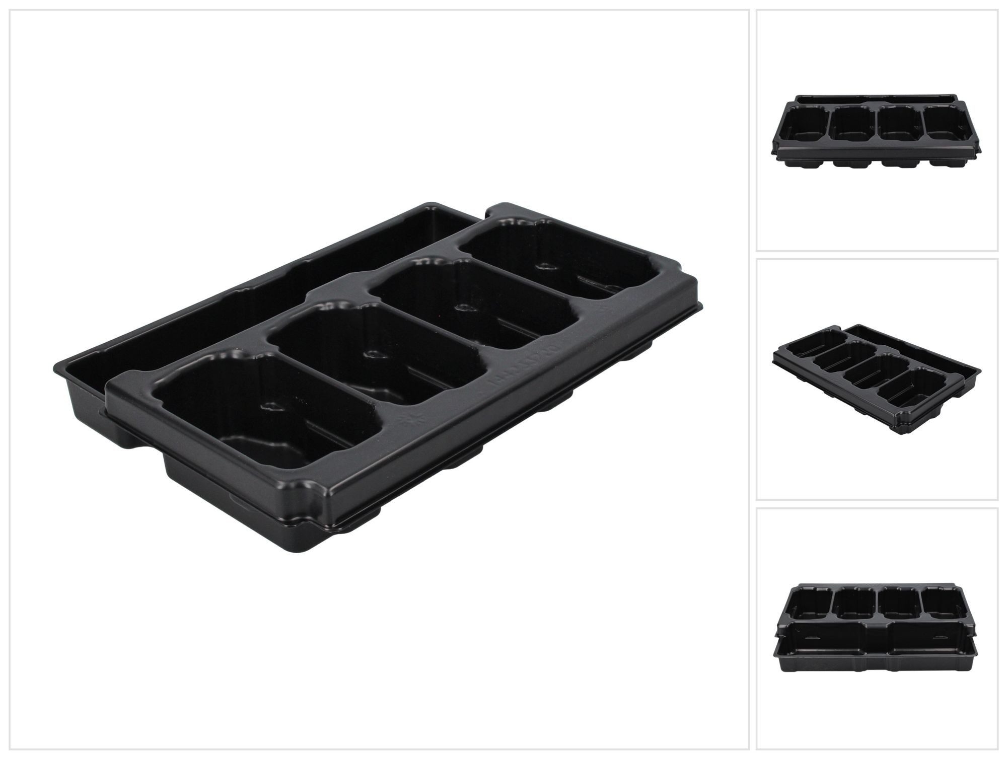 metabo Werkzeugkoffer Basis Set Einlage für 4x 18 V Akku und ASC Ladegerät (144233720)