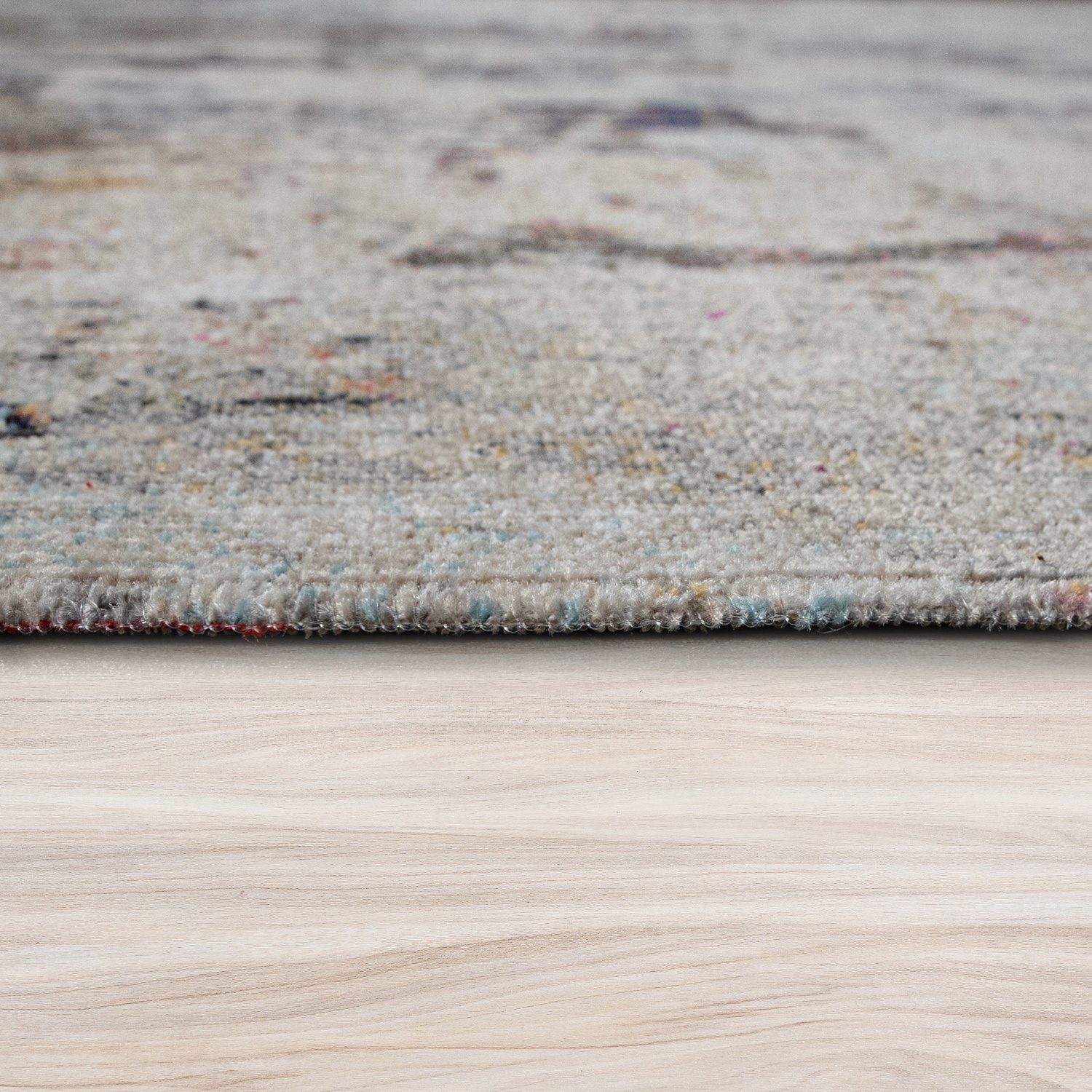Terrasse Pastell, Teppich TT 8 Kurzflor mm Home, Höhe: Outdoorteppich Outdoor Küchenteppich rechteckig,