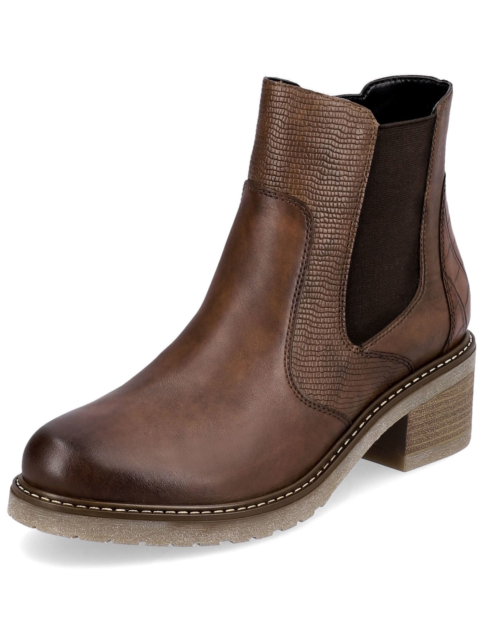 Remonte Remonte Stiefelette Glattleder Schnürstiefelette