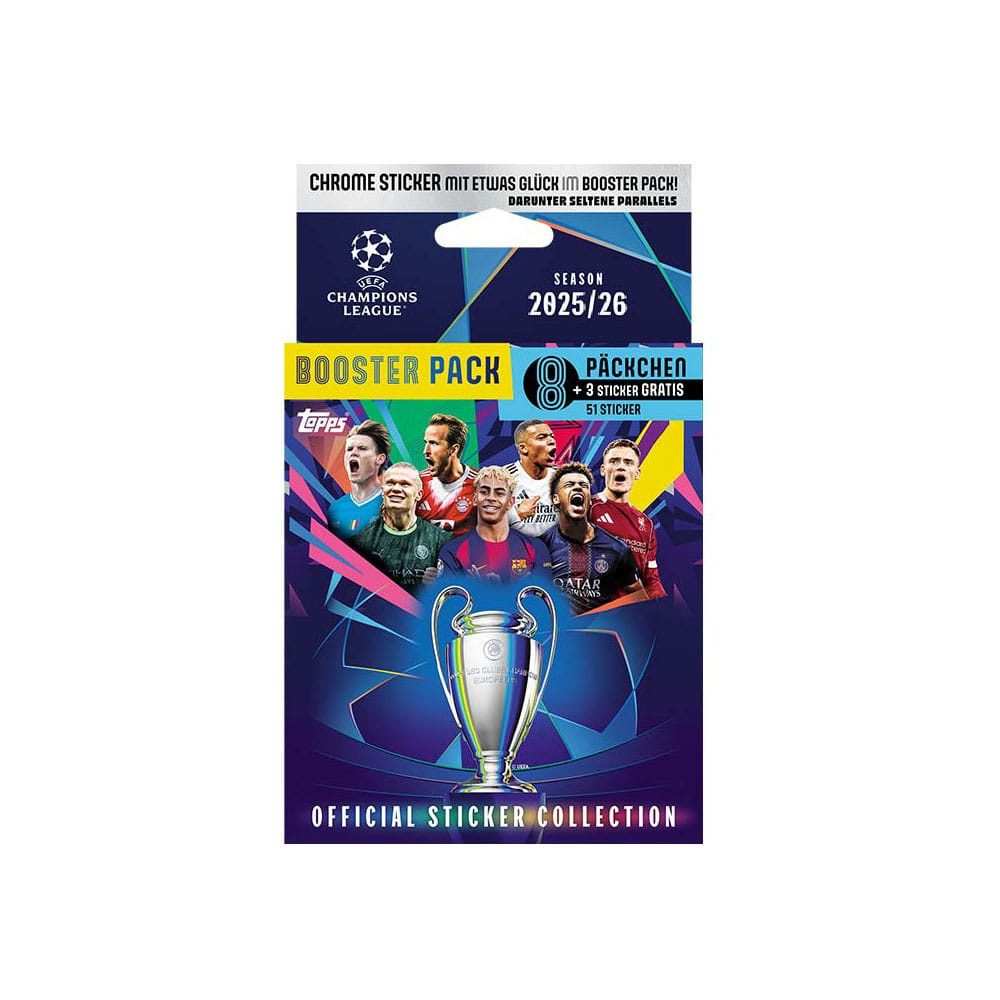 Topps/Merlin Sticker UEFA Champions League 2025/26 Sticker Collection Eco Pack
