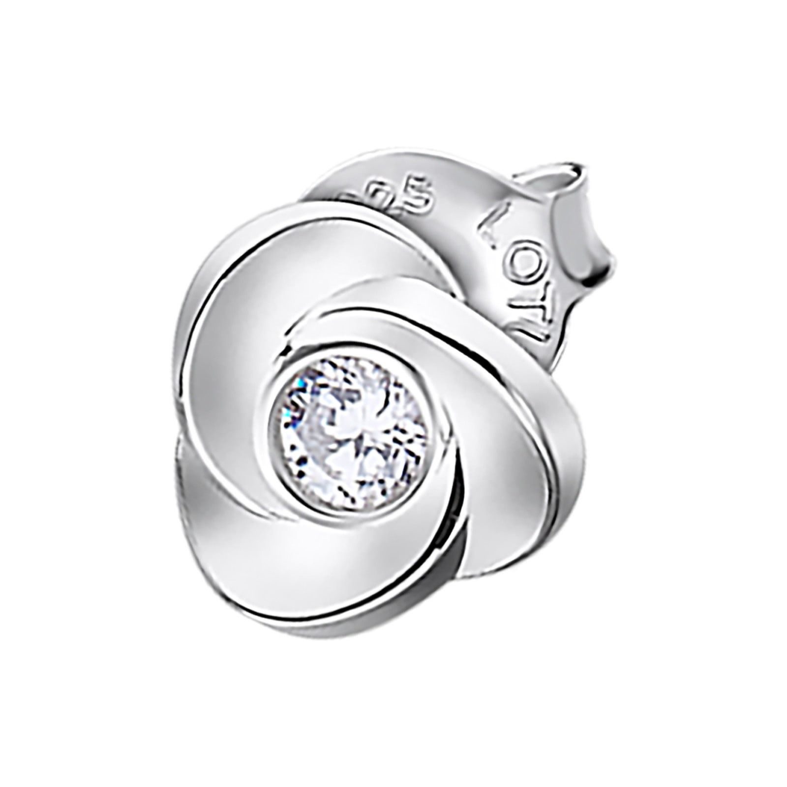 LOTUS SILVER Paar Ohrstecker LOTUS Silver Ohrstecker Blume 925 (Ohrstecker), Ohrstecker Blume 925 Sterling Silber, Farbe: silber