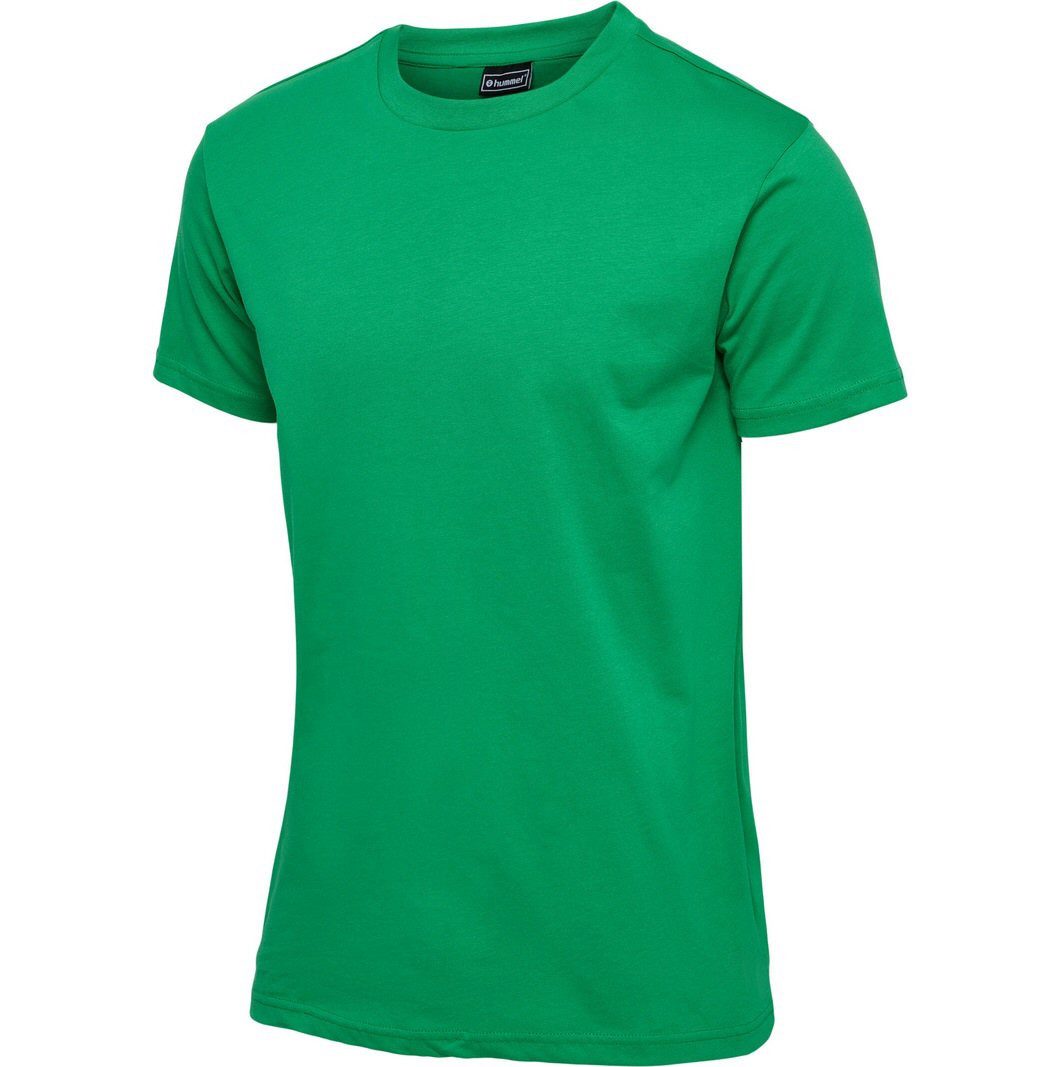 hummel T-Shirt hmlRED Basic (Baumwolle) Kurzarm grün Herren