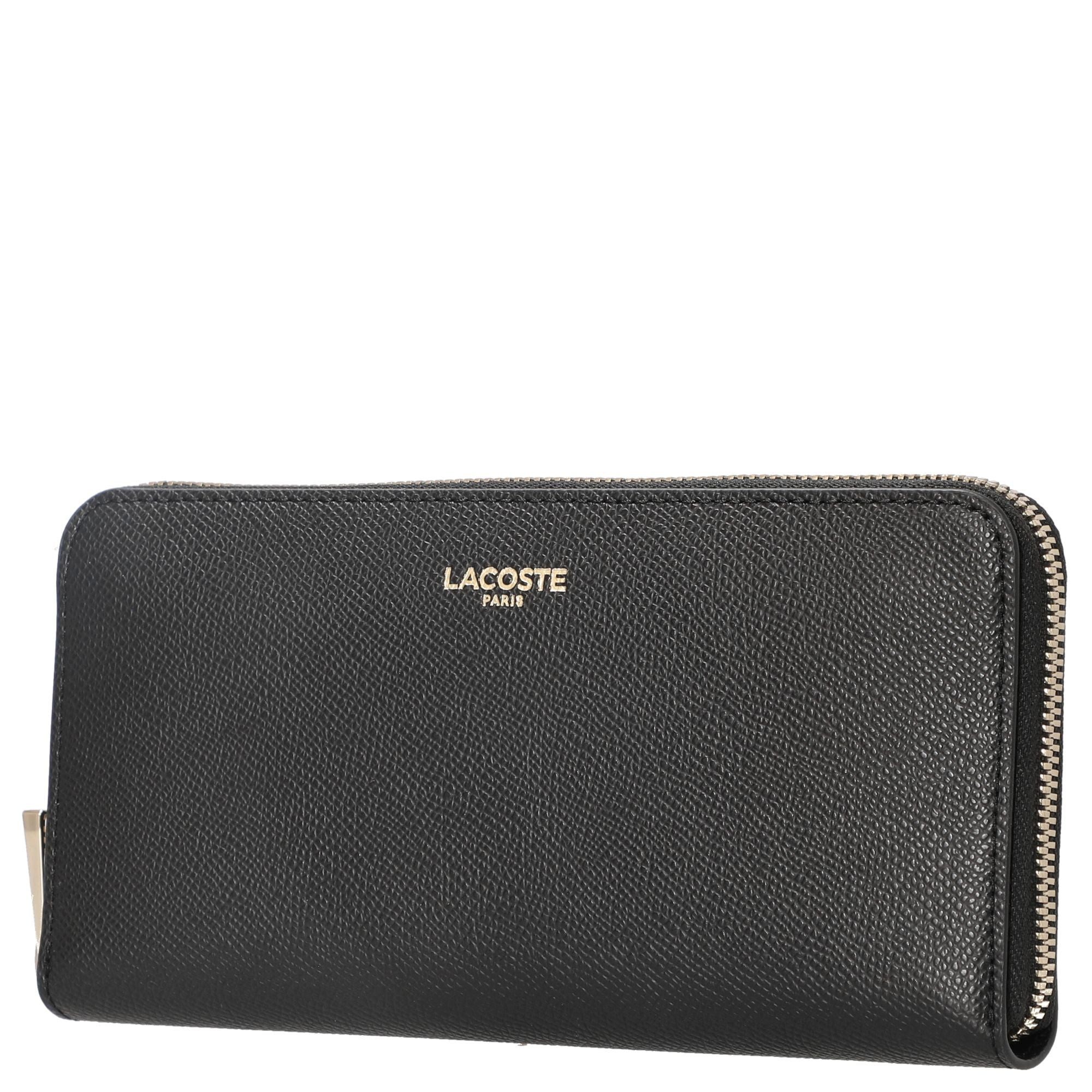 Lacoste Geldbörse Champs Elysées L - Geldbörse 8cc 20 cm (noir)