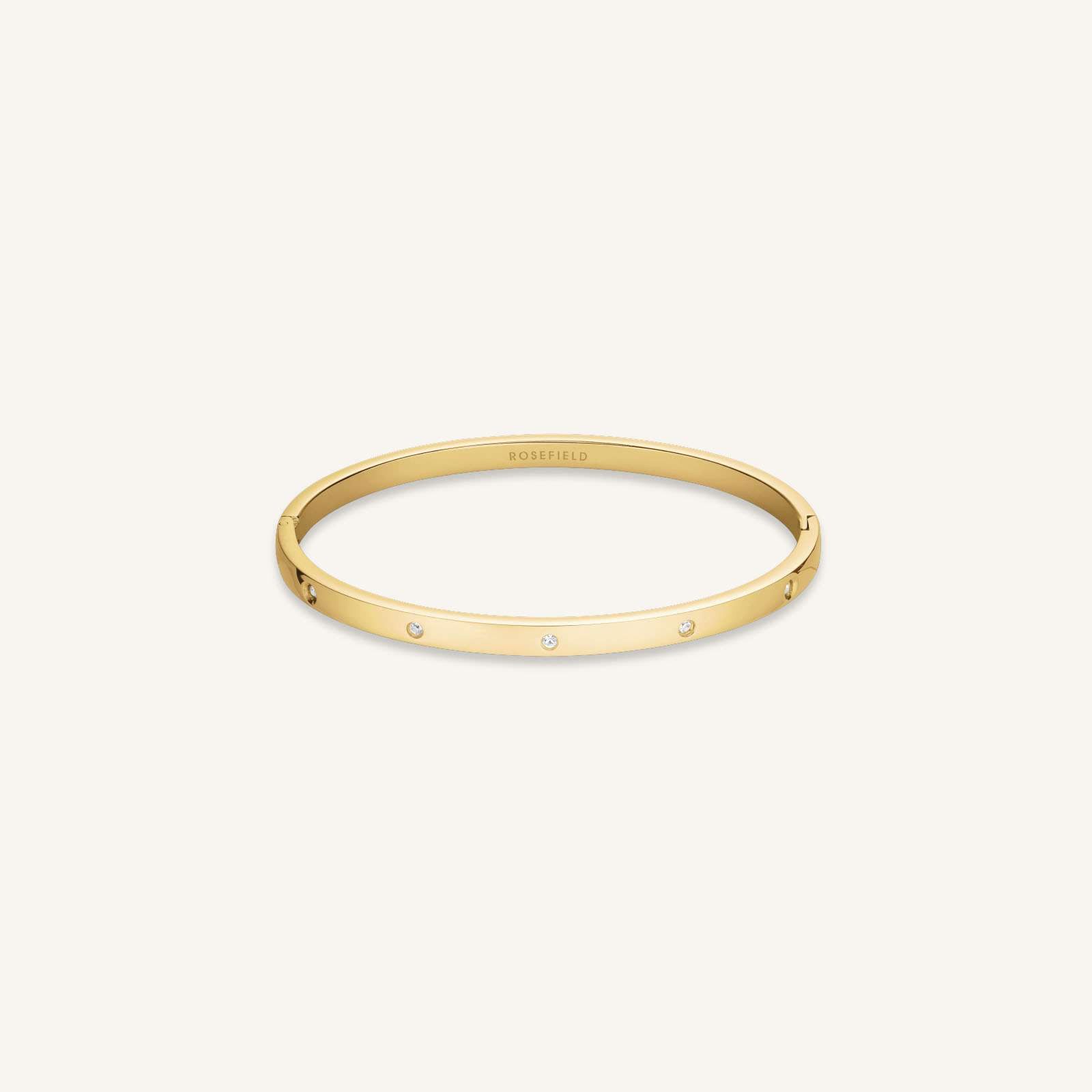 ROSEFIELD Armband ROSEFIELD Crystal Armband für Damen Goldfarben