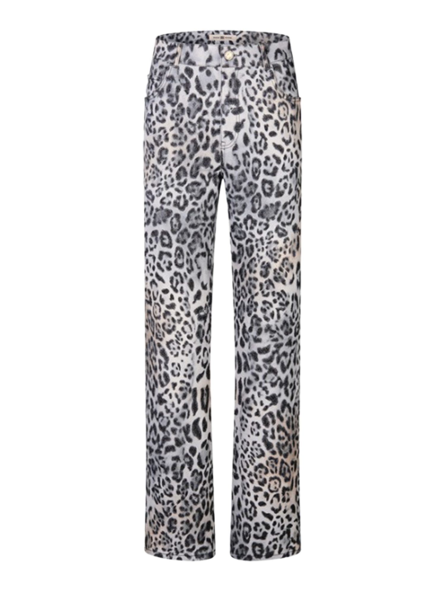 Riani Stoffhose bunt,Casual,Baumwolle,Animalprint,Straight Leg,Hoch